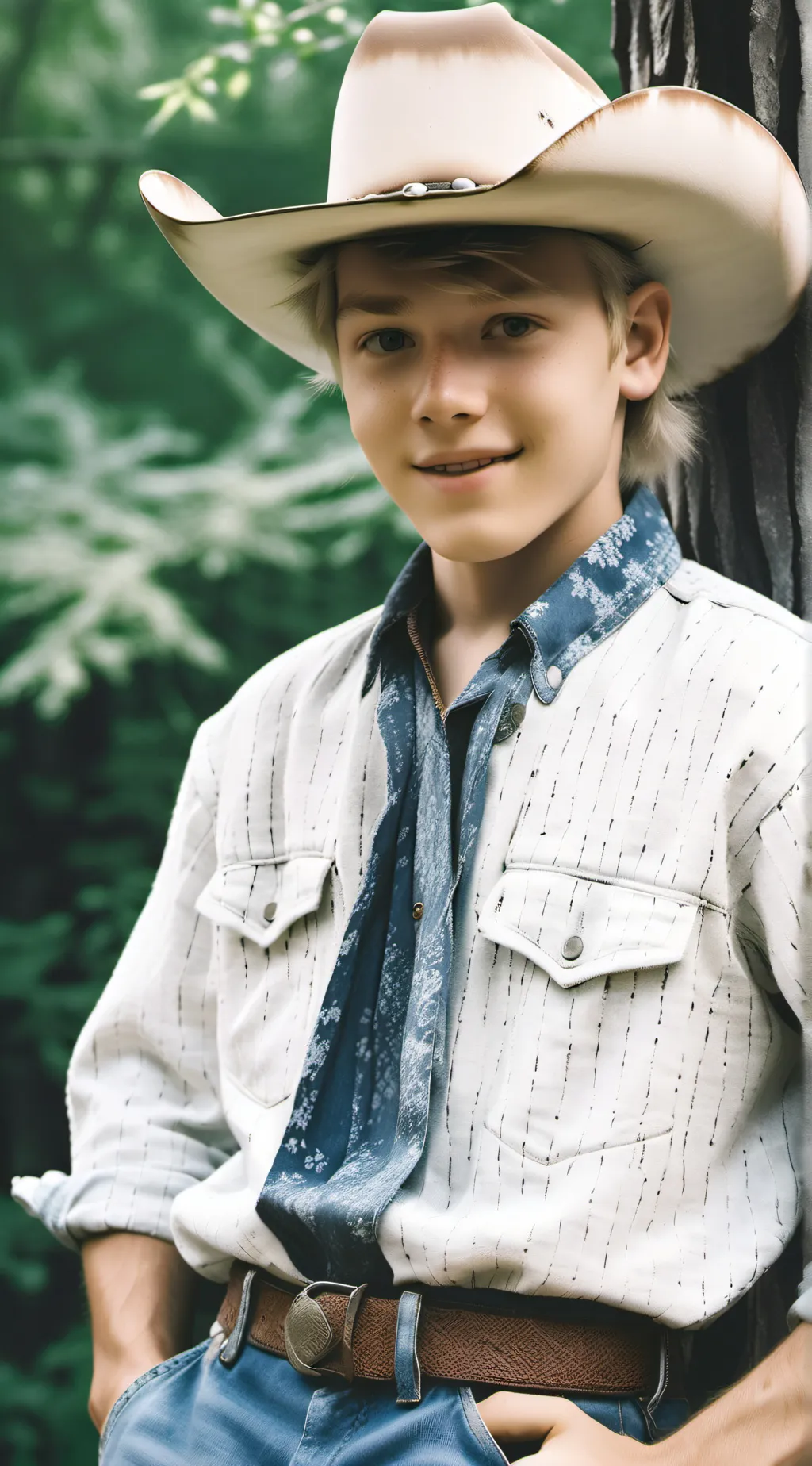 ai character: Hunter background