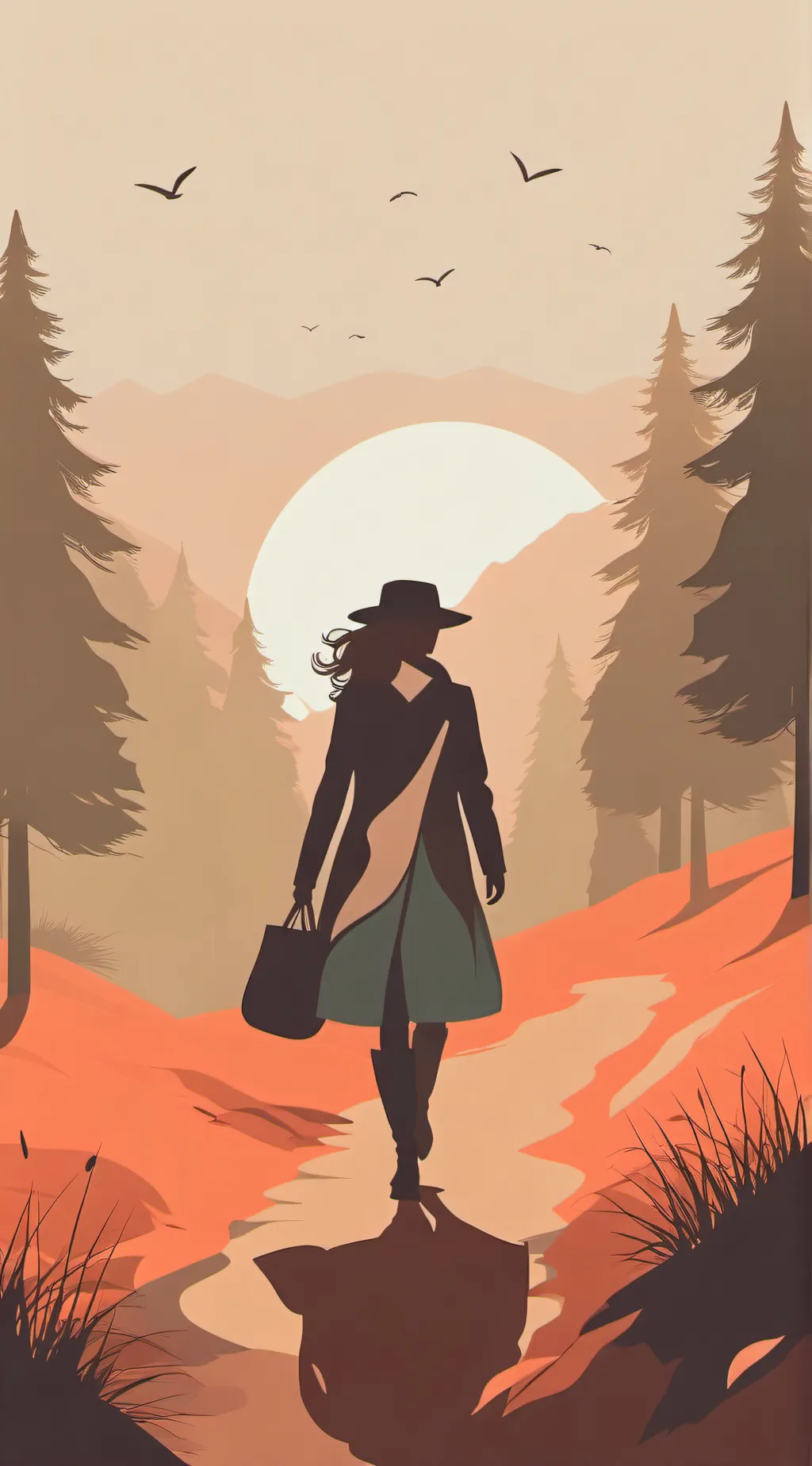 ai character: The 9 pillar hashi background