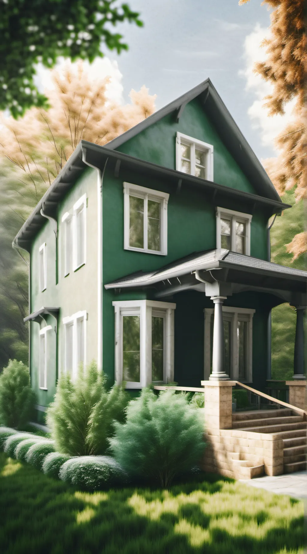 ai character: The LOUD HOUSE  background