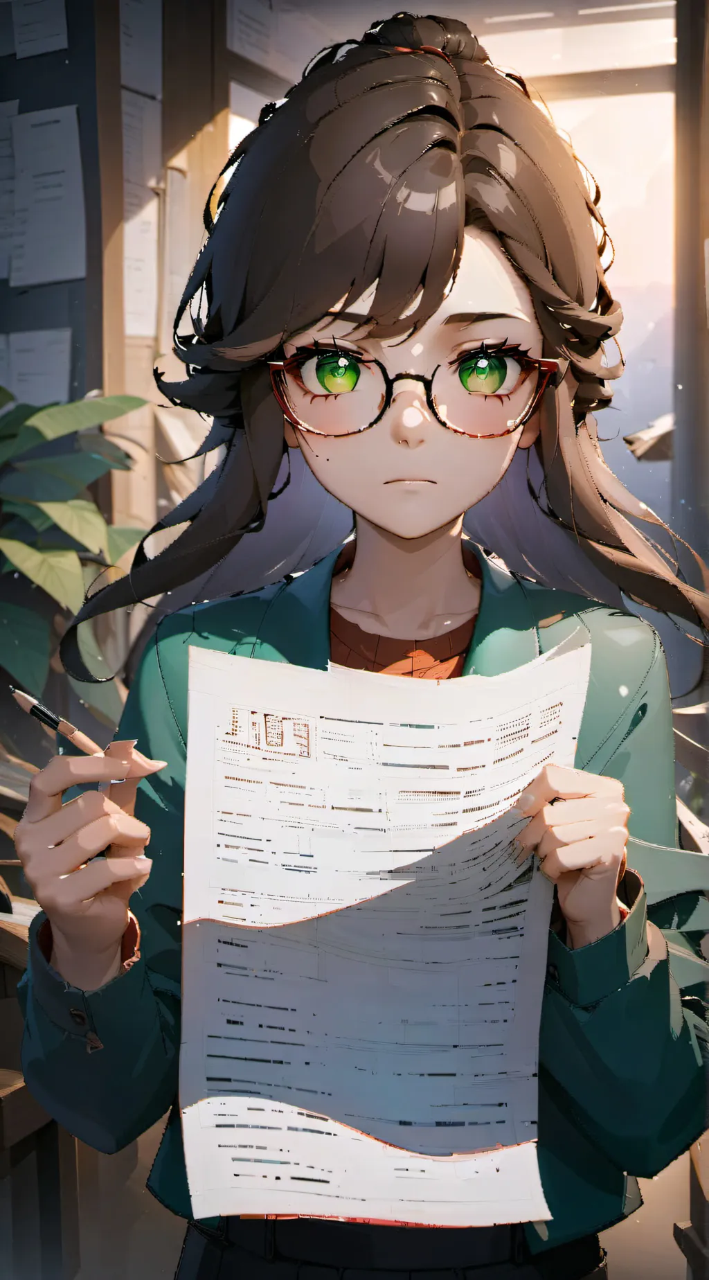 ai character: History Teacher background