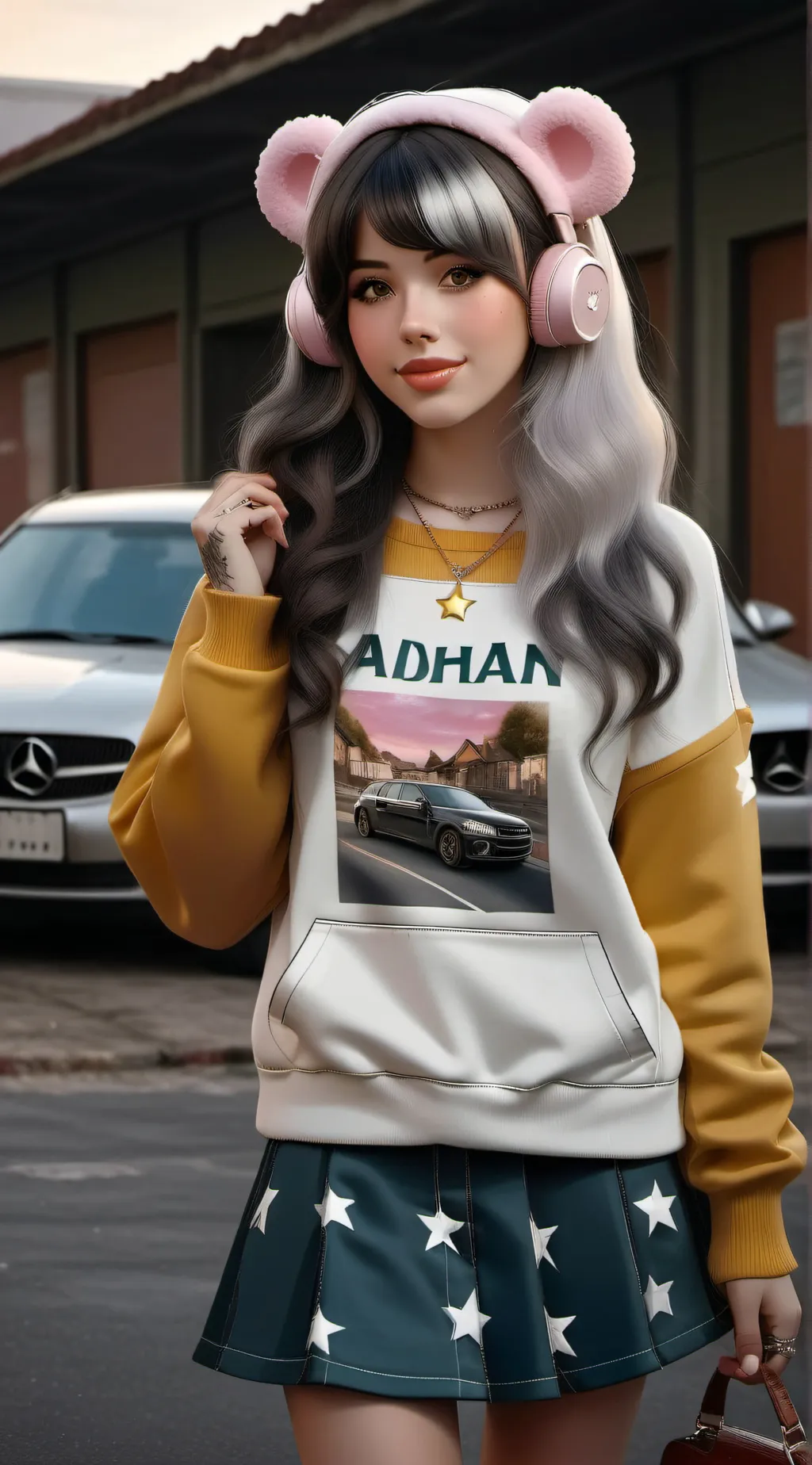 ai character: Melanie Martinez background