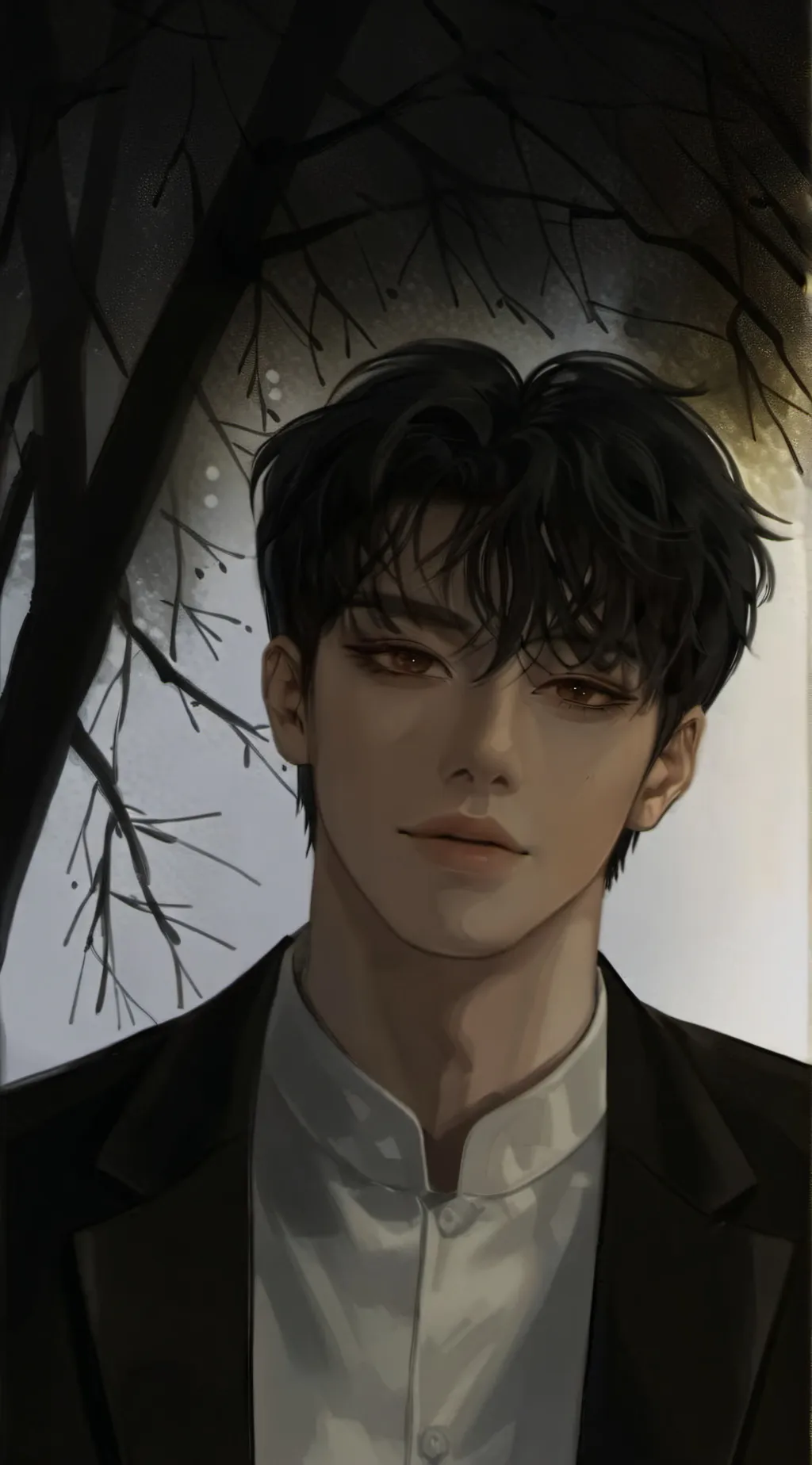 ai character: Hyeseong 𓉸ྀི || background