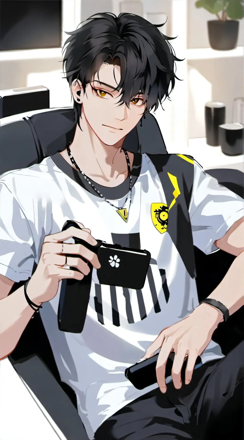 ai character: levi background