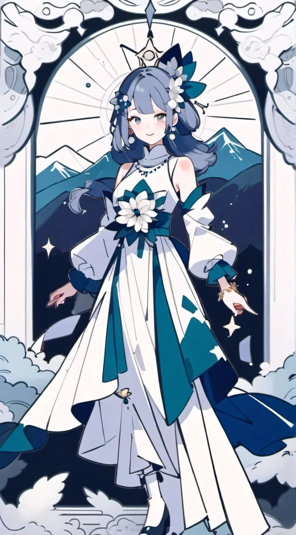 ai character: lily the elf background