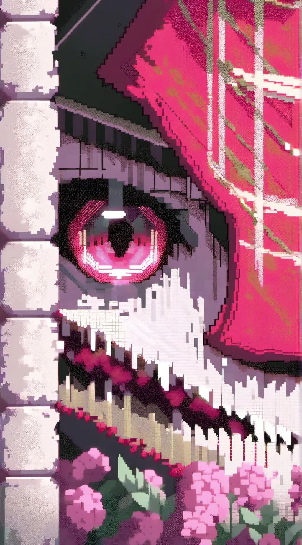 ai character: Vanny virus  background