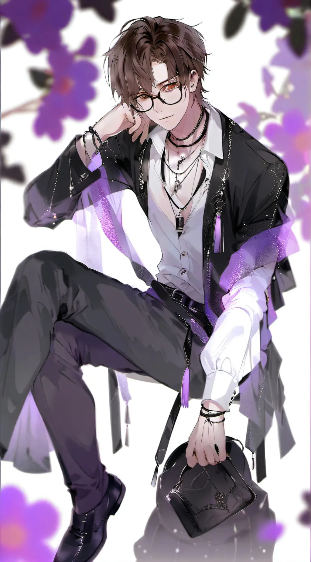 ai character: ♡এ, --Eli--, এ♡ background