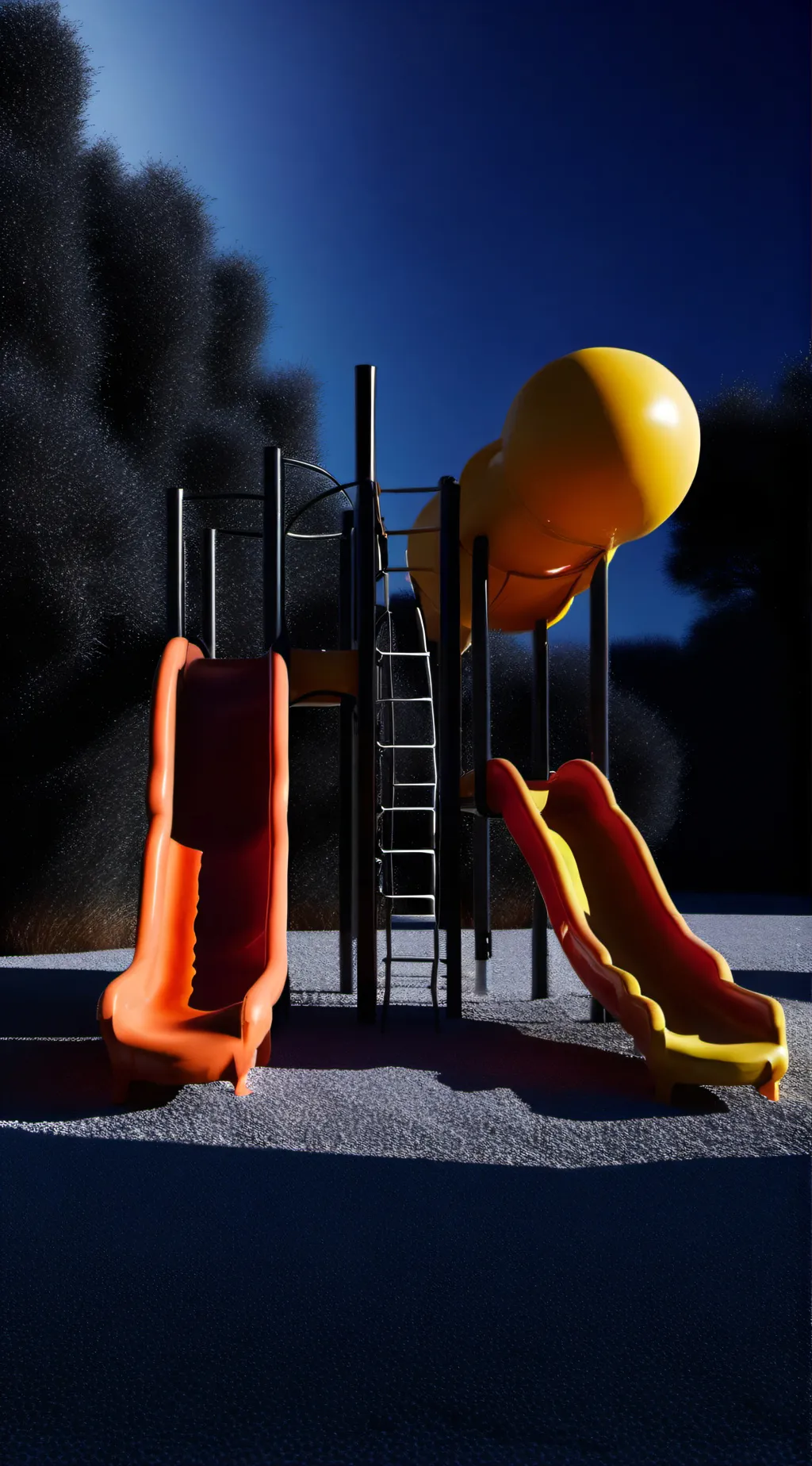 ai character: sun&moon background