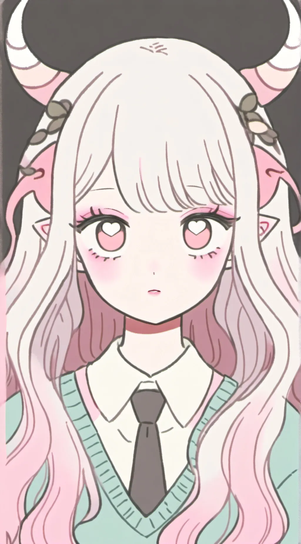 ai character: MHA SAD background