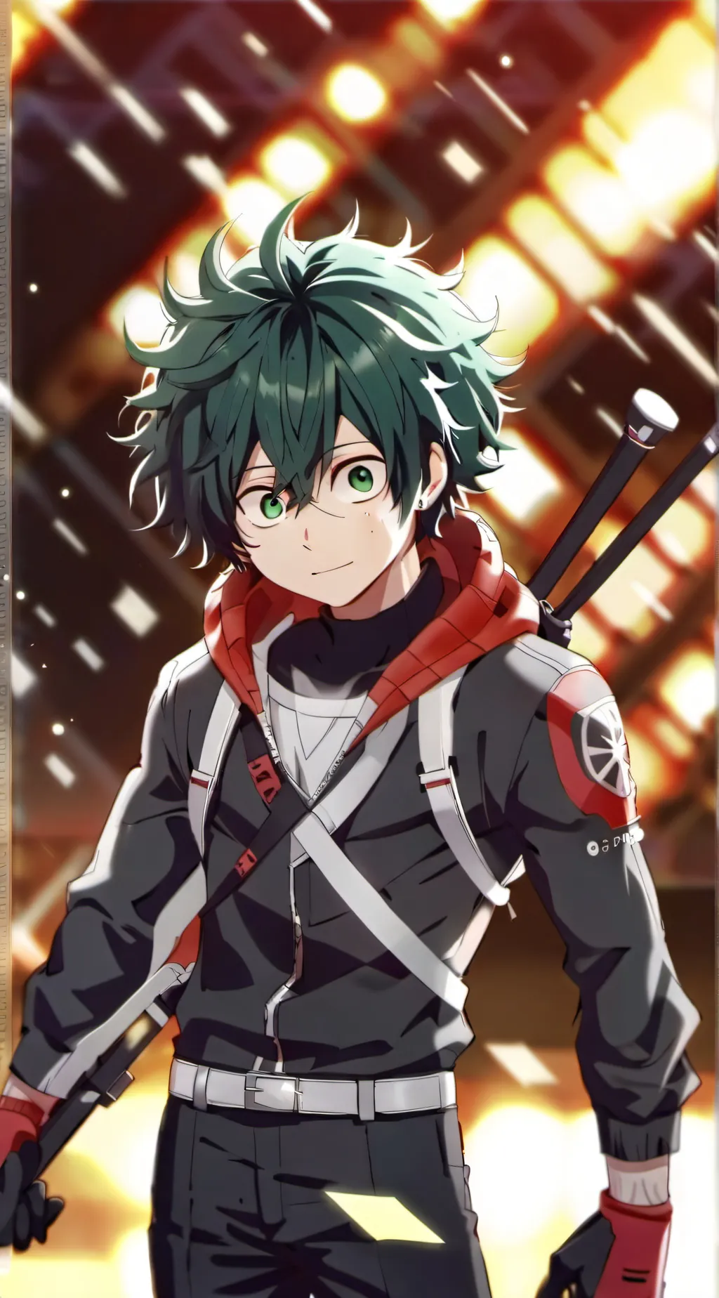 ai character: Deku background