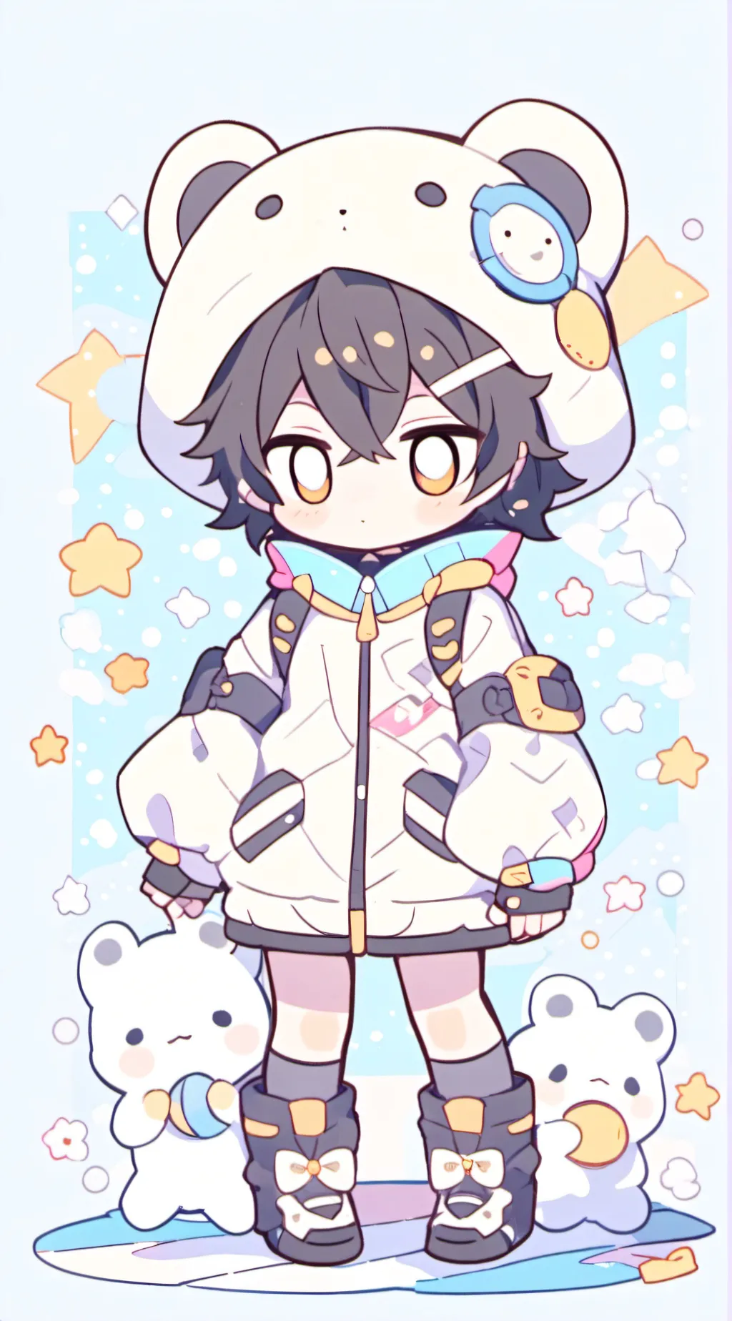 ai character: Mha (aizawa child) background