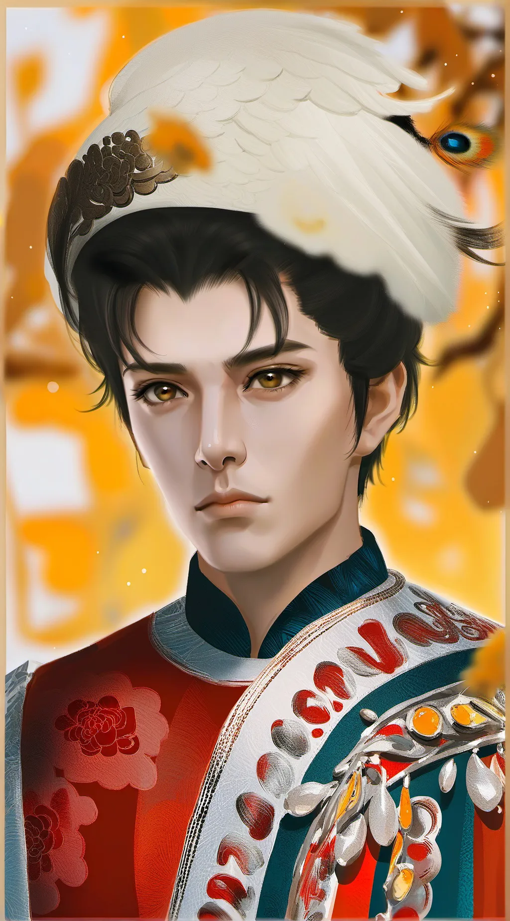 ai character: Santa Claus background