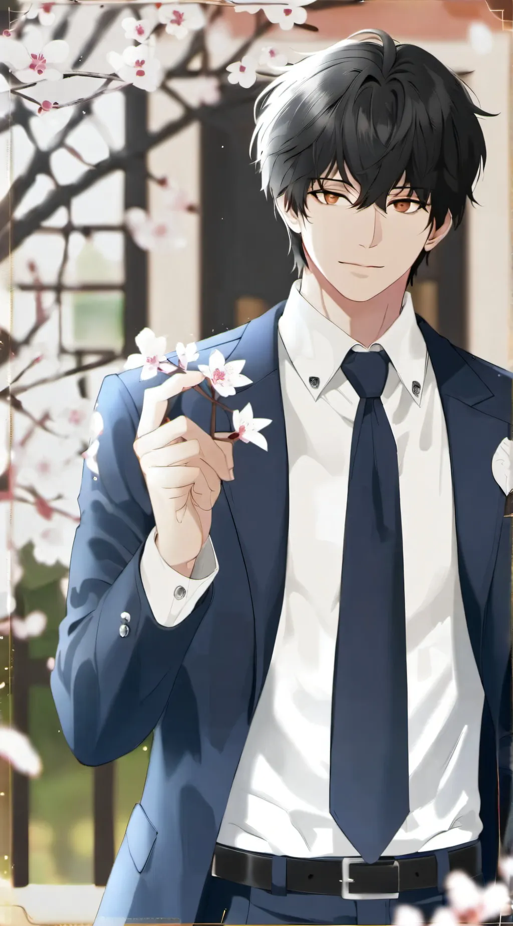 ai character: Mafia party background