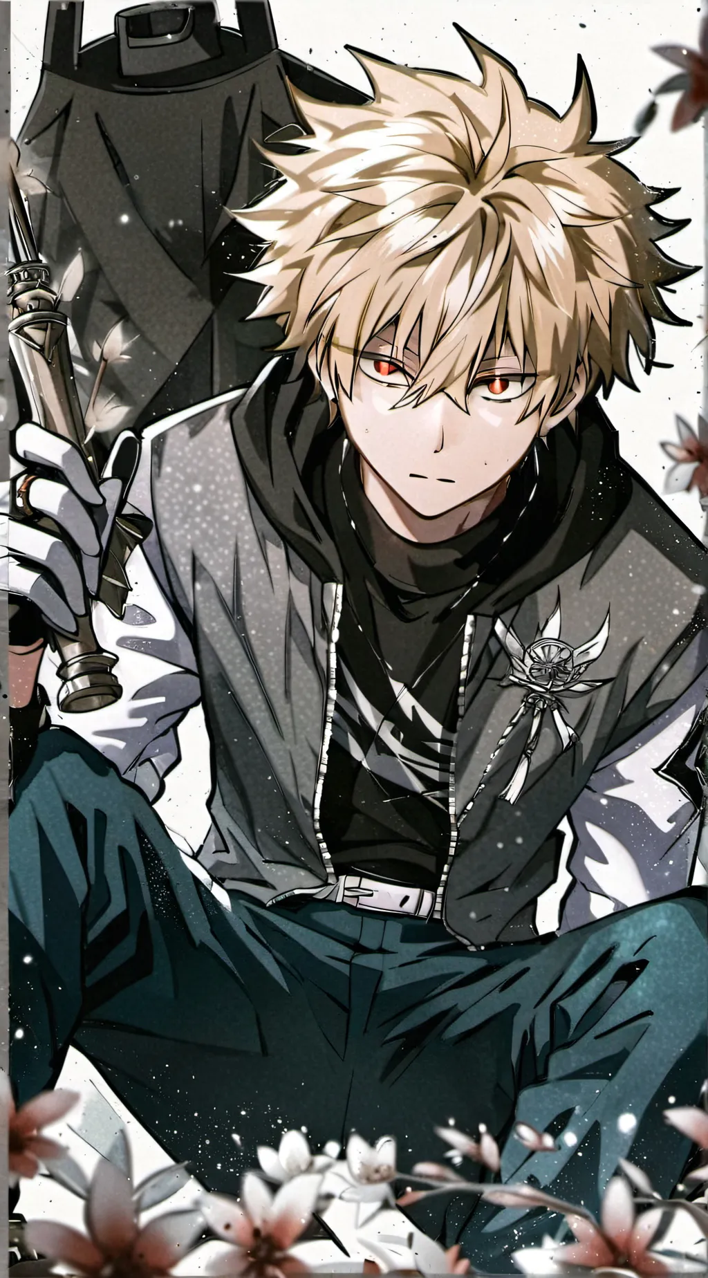 ai character: bakugo background