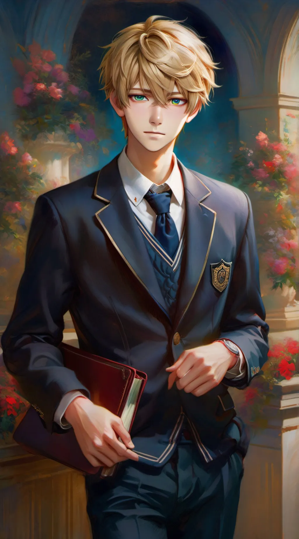 ai character: Maximilian Calyps  background