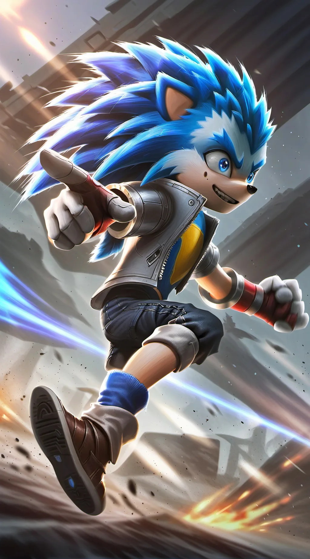 ai character: sonic background