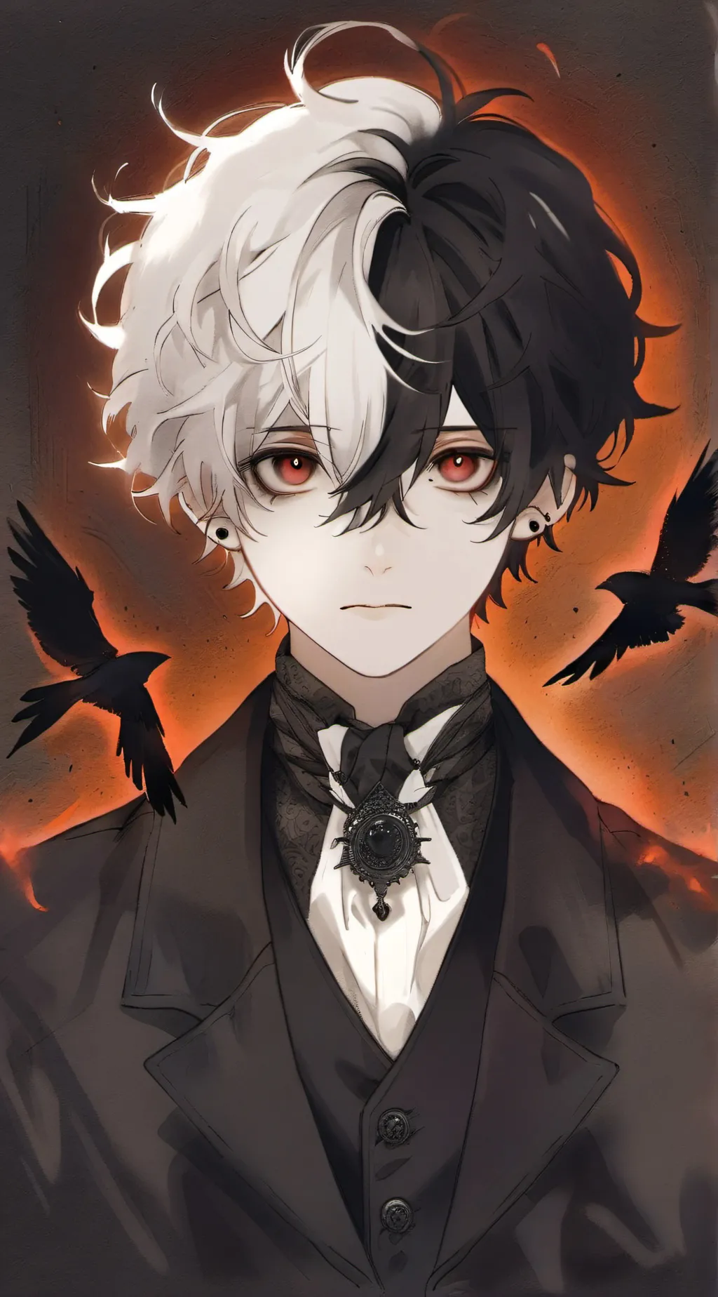 ai character: Bloodmoon twins background