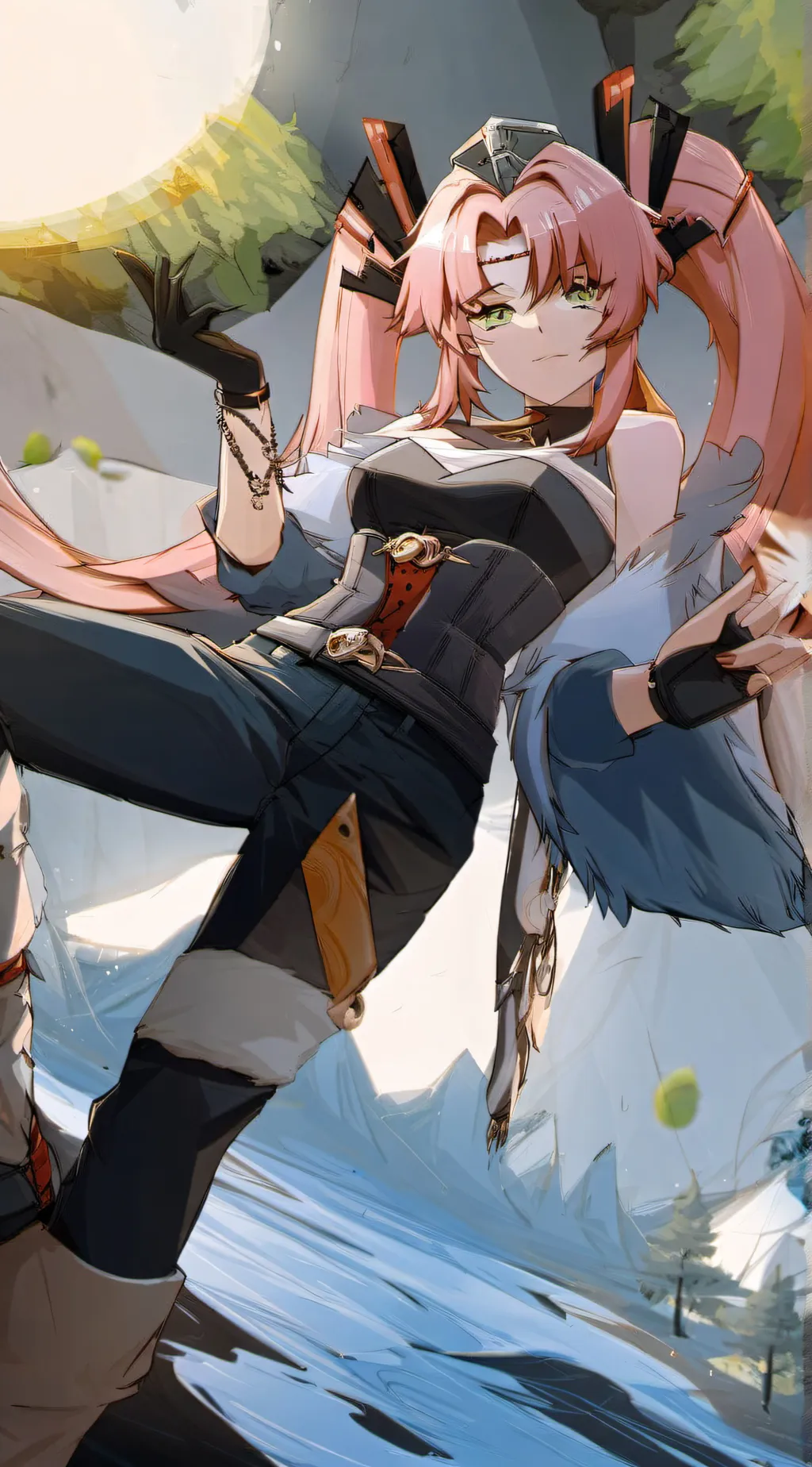 ai character: Nicole Demara background