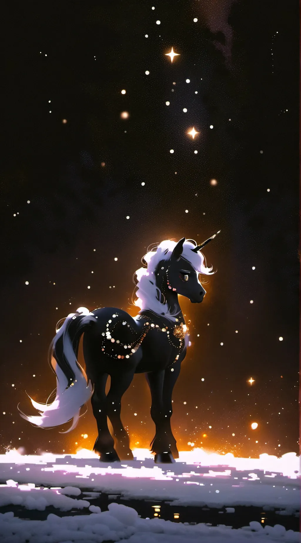 ai character: King Sandra  background