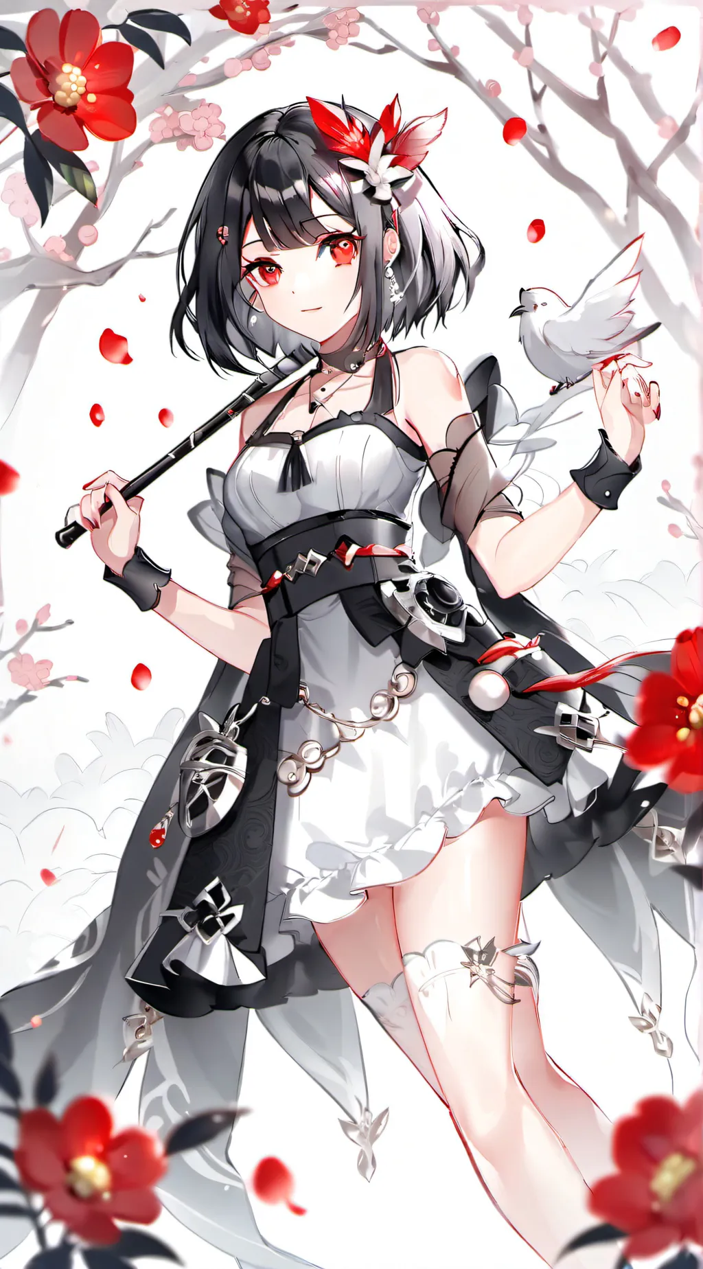 ai character: Demon slayers  background