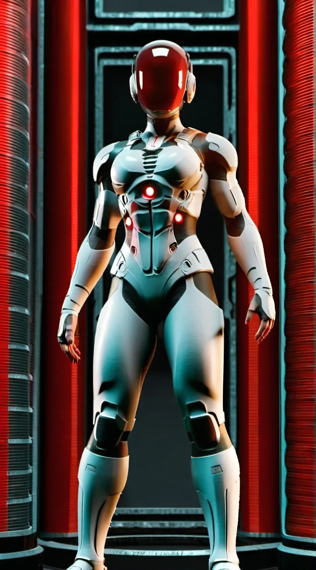 ai character: Titan speakerwomen background