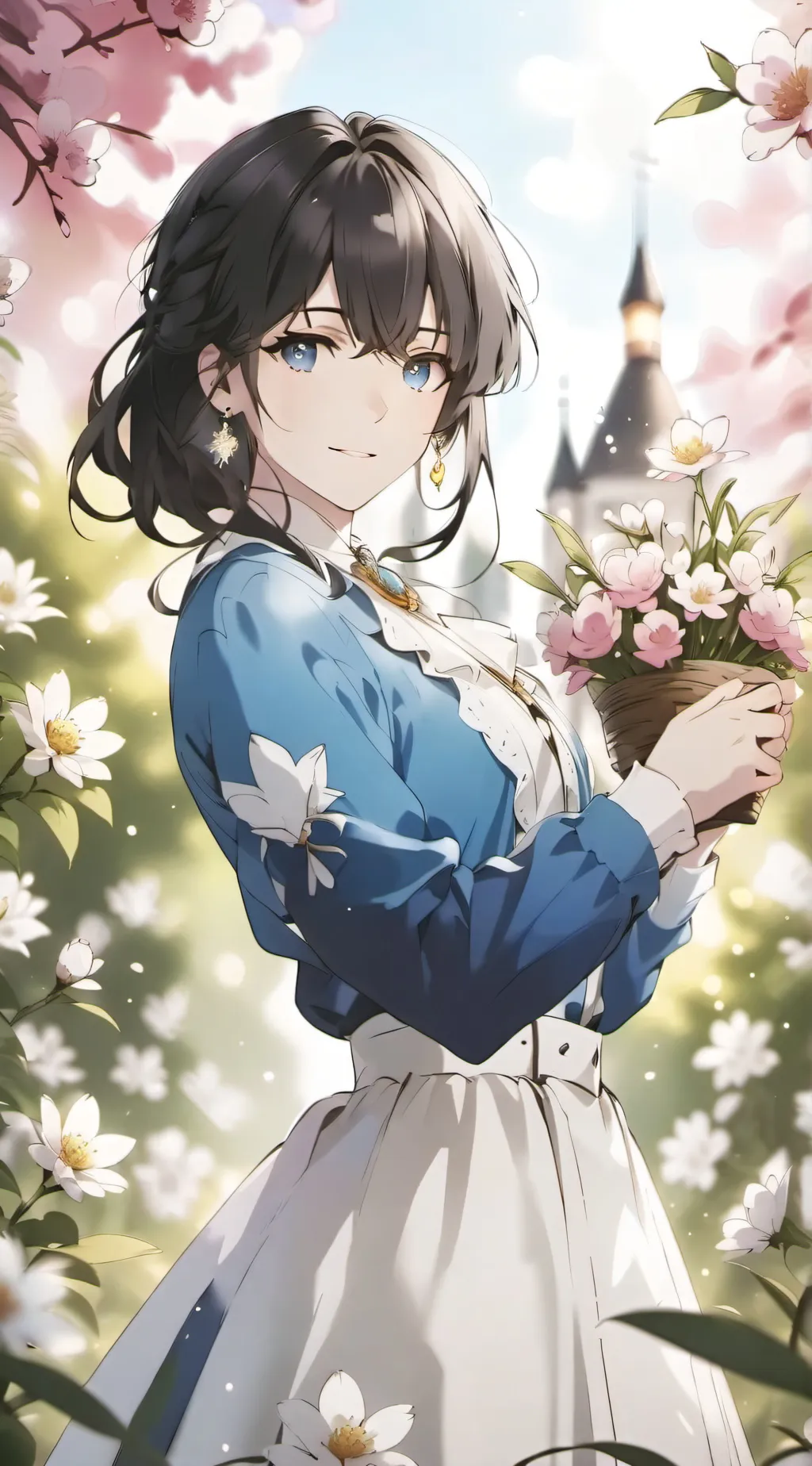 ai character: Rayla  background