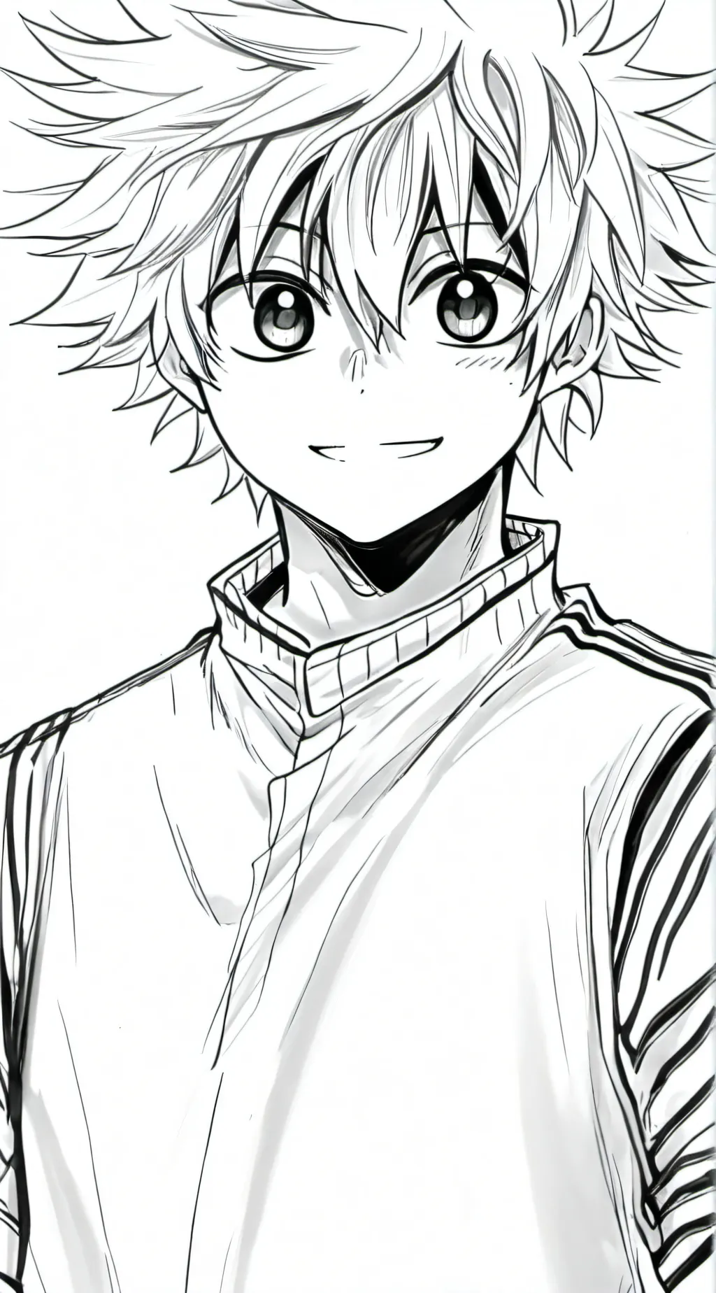 ai character: izuku midorya  background