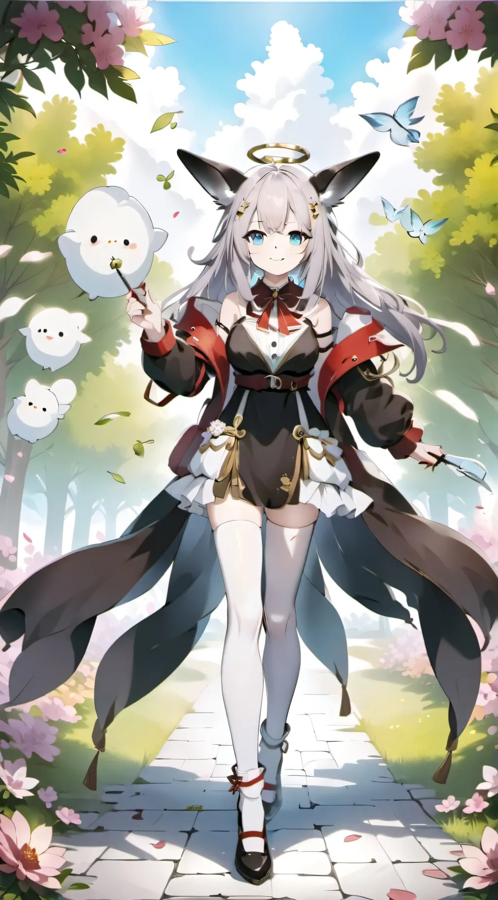 ai character: Ava  background