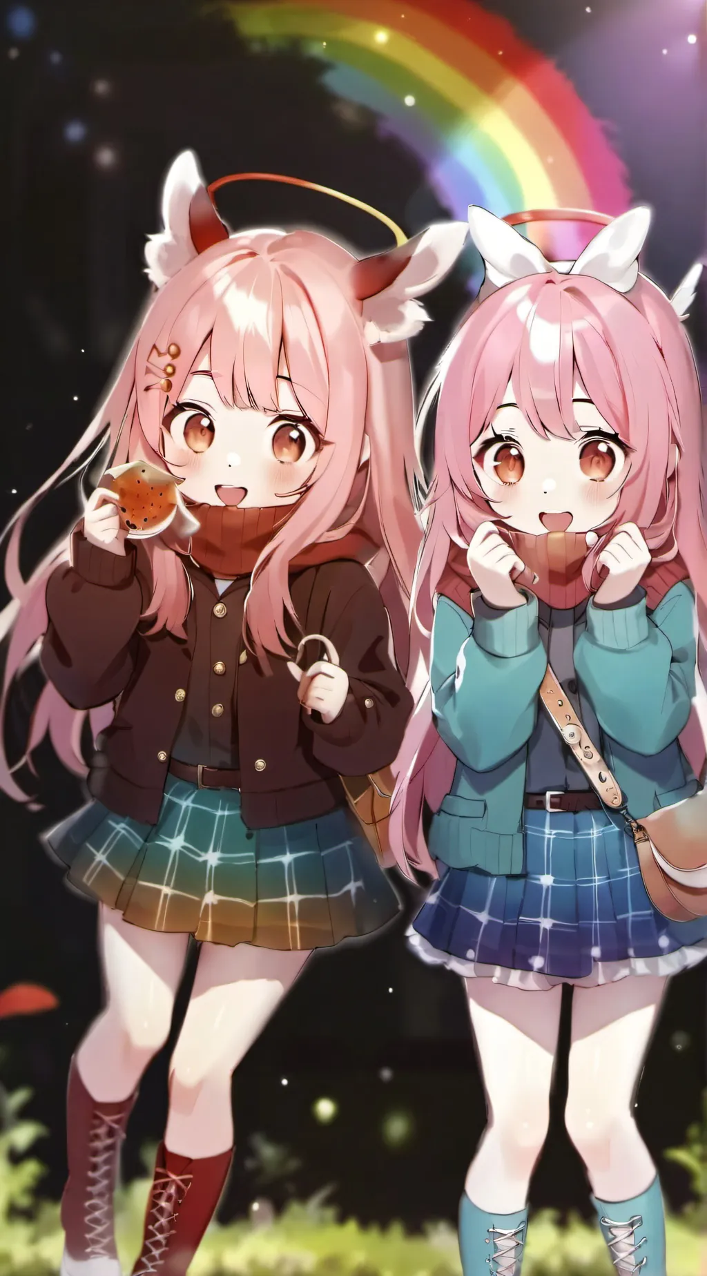 ai character: mia and amma background