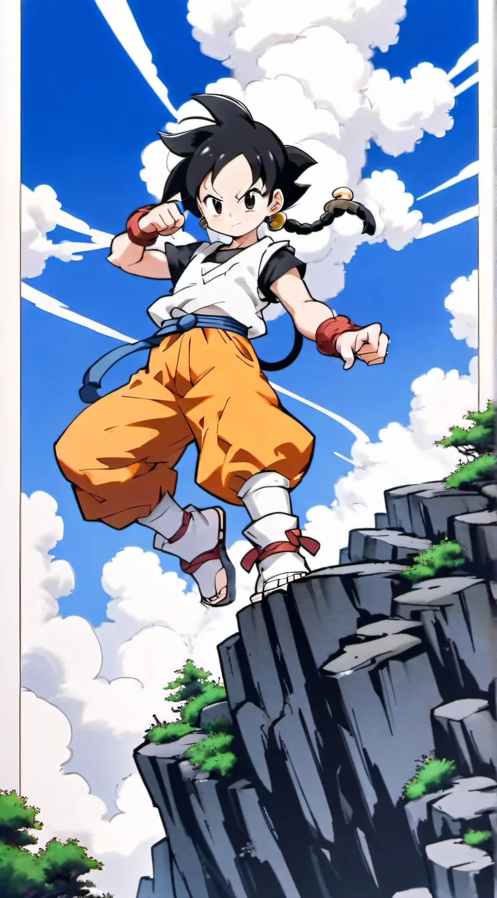 Talkie AI - Chat with Videl (Saiyan)