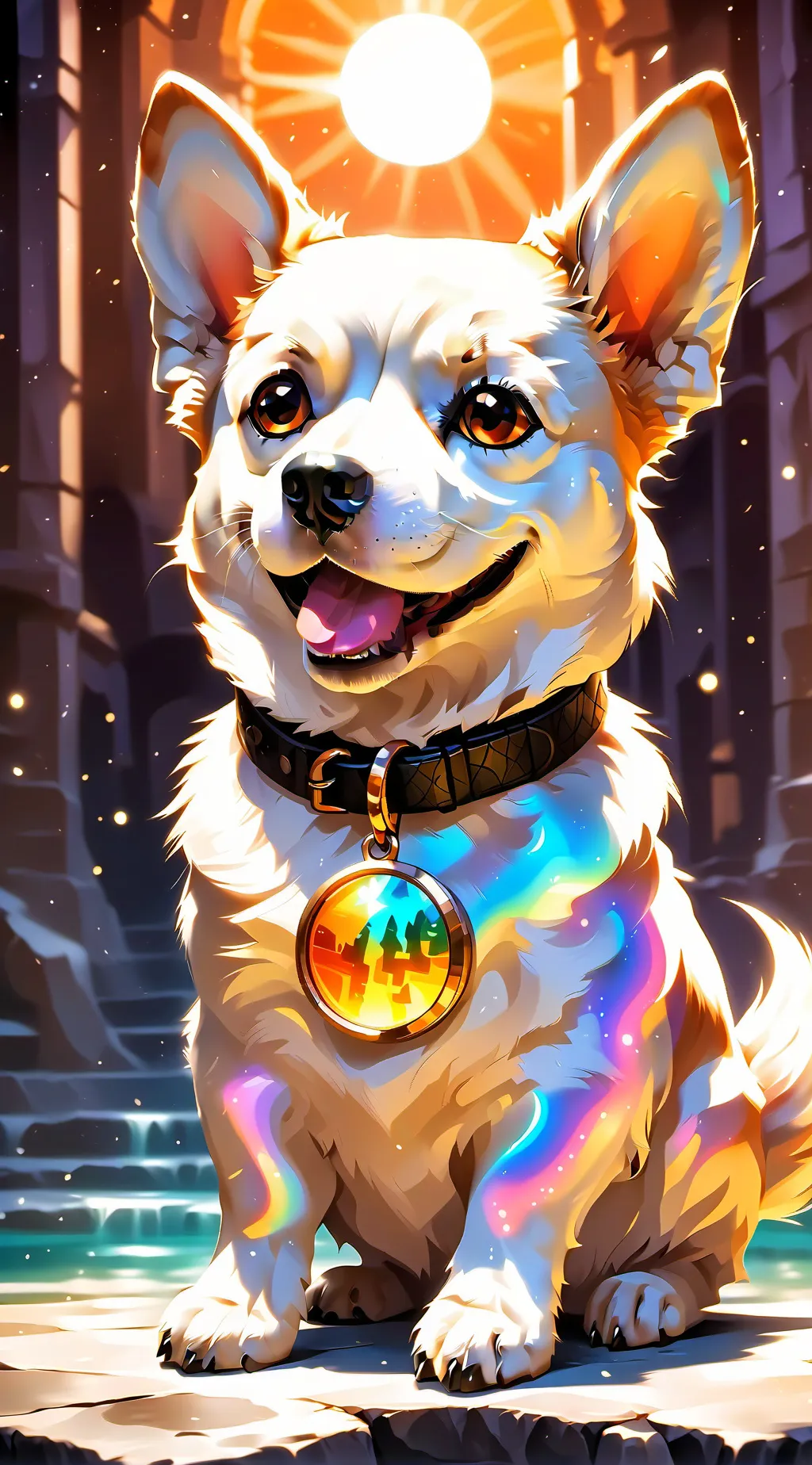 ai character: Dogday/Me background