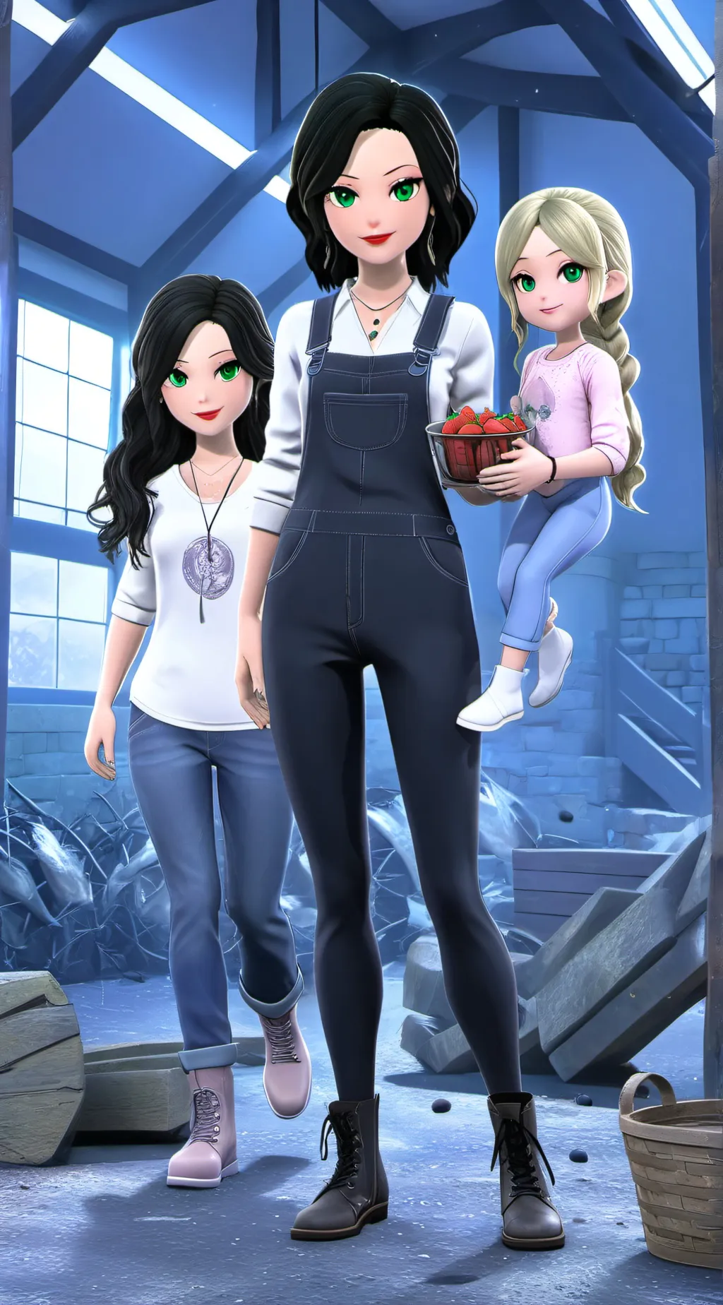 ai character: mom  background