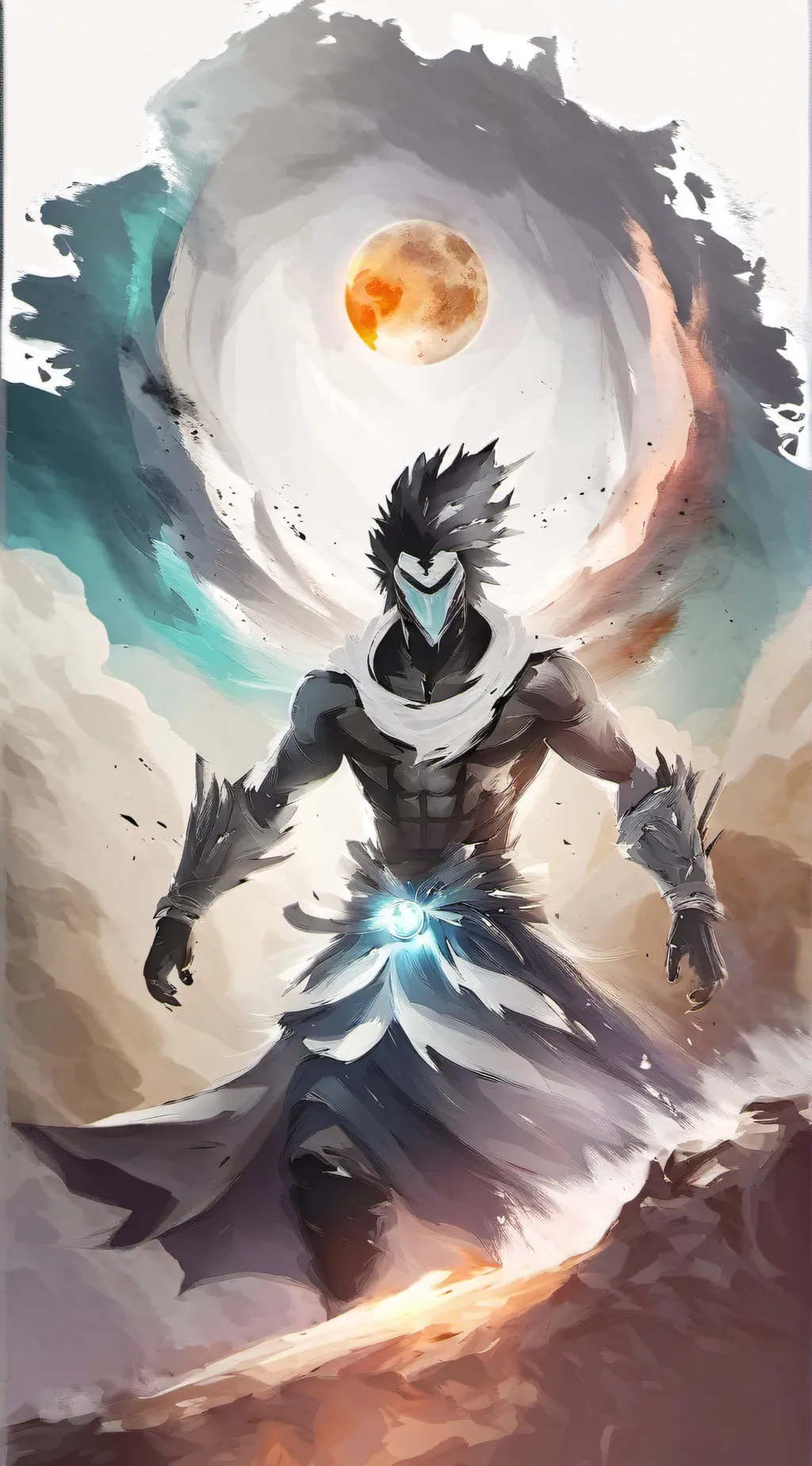 ai character: Garou background