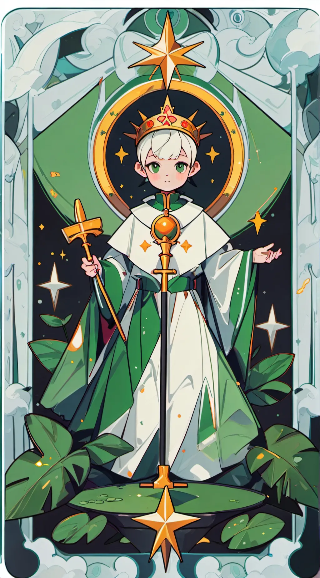 ai character: due background