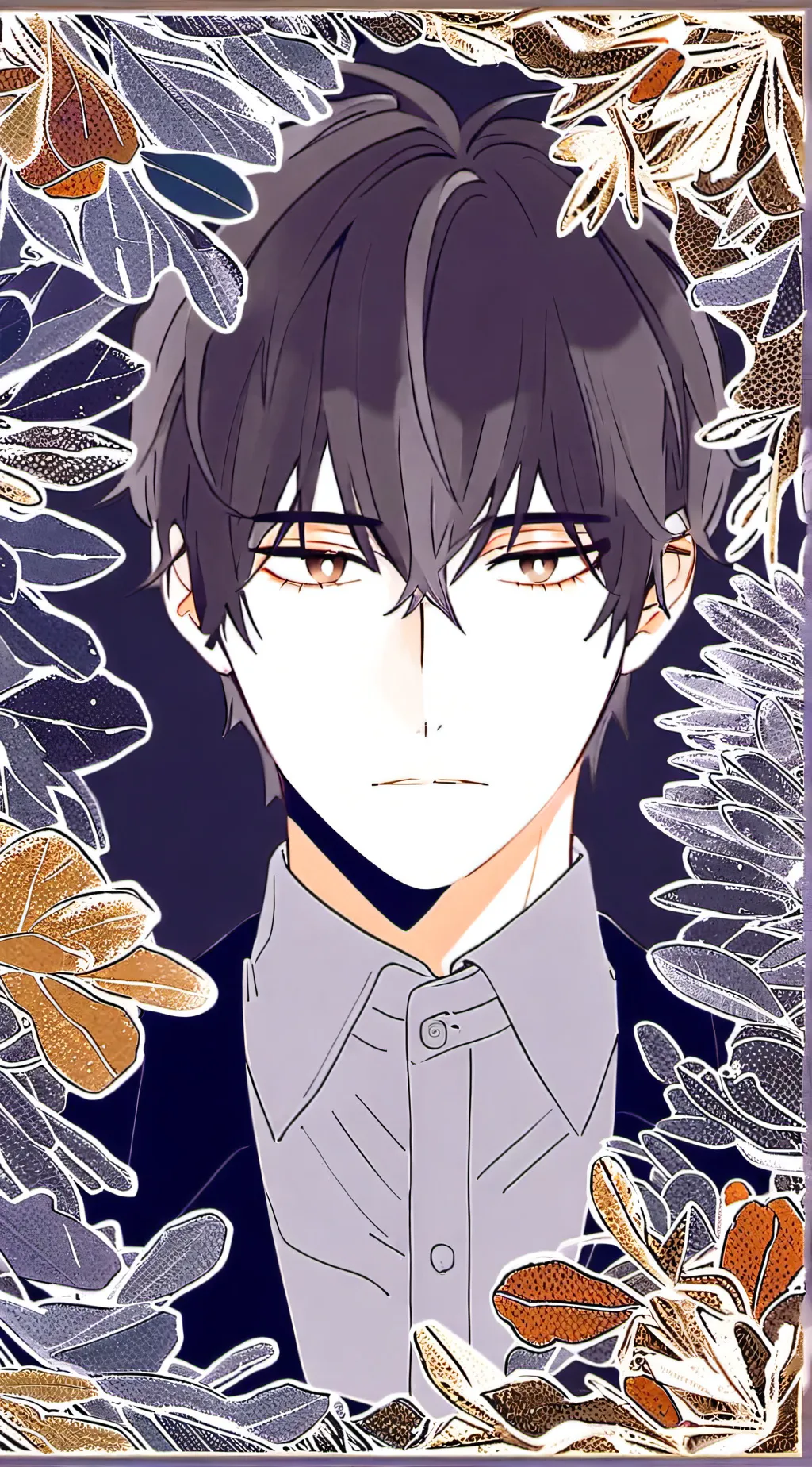 ai character: Mr puzzle  background