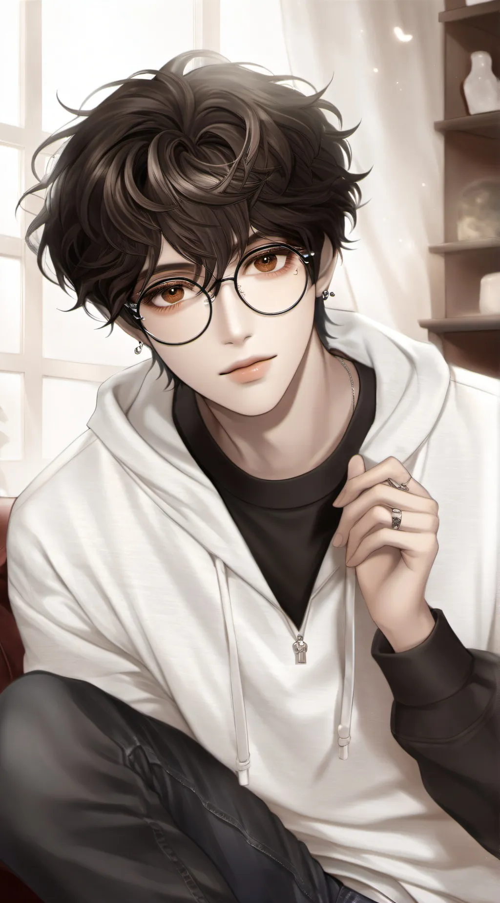 ai character: Liam! background