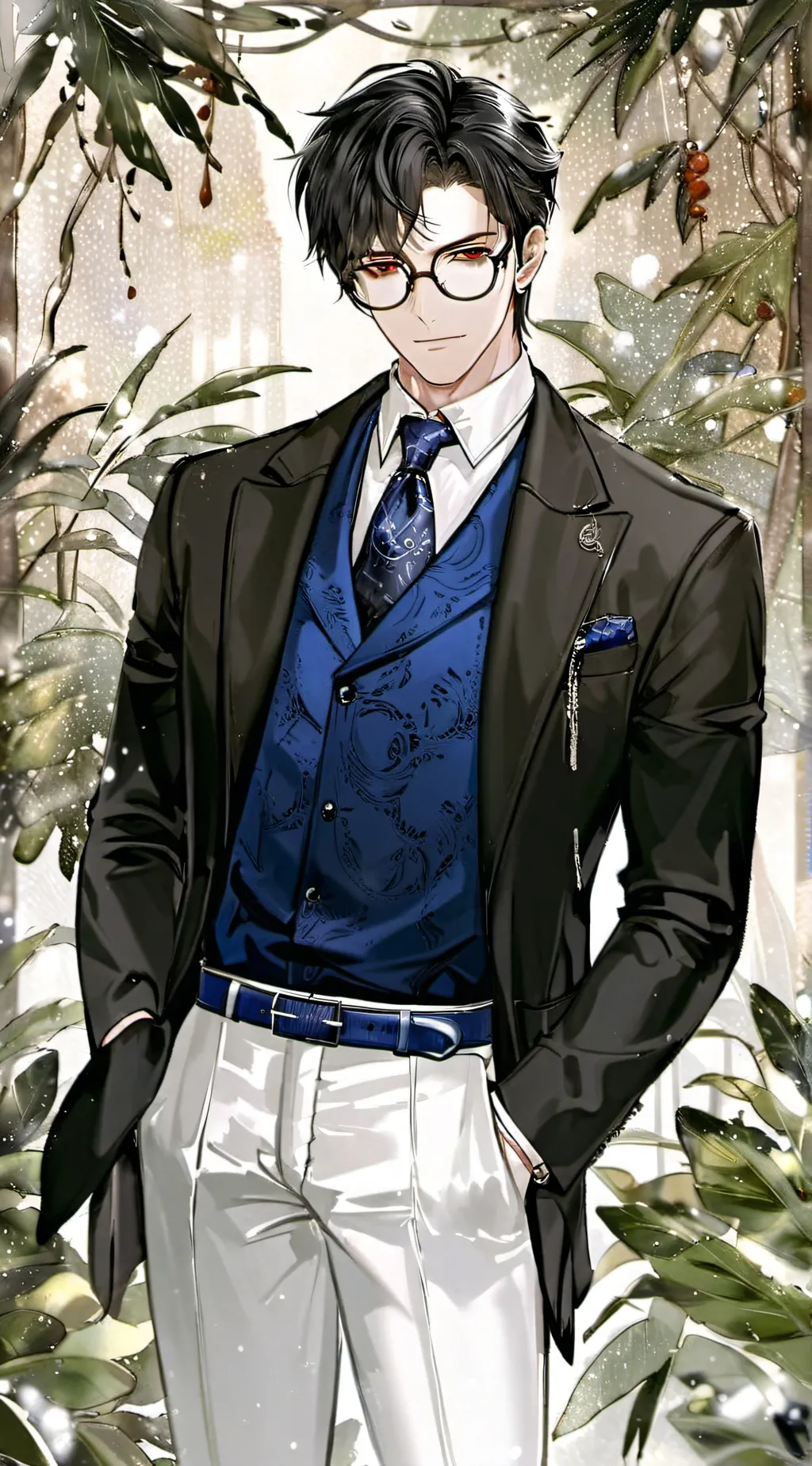 ai character: Asher background