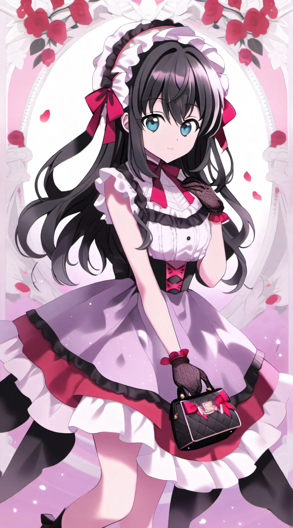 ai character: Clothess swap background