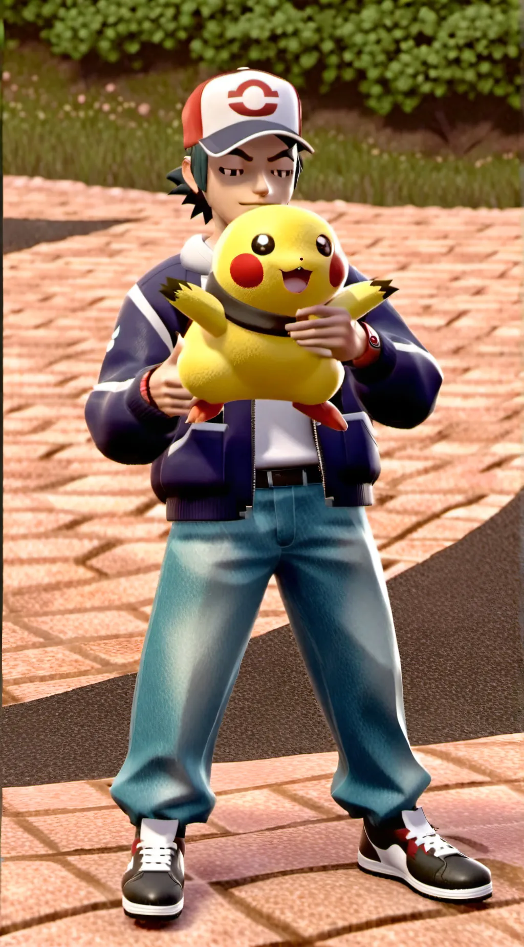 ai character: Pokemon trainer background