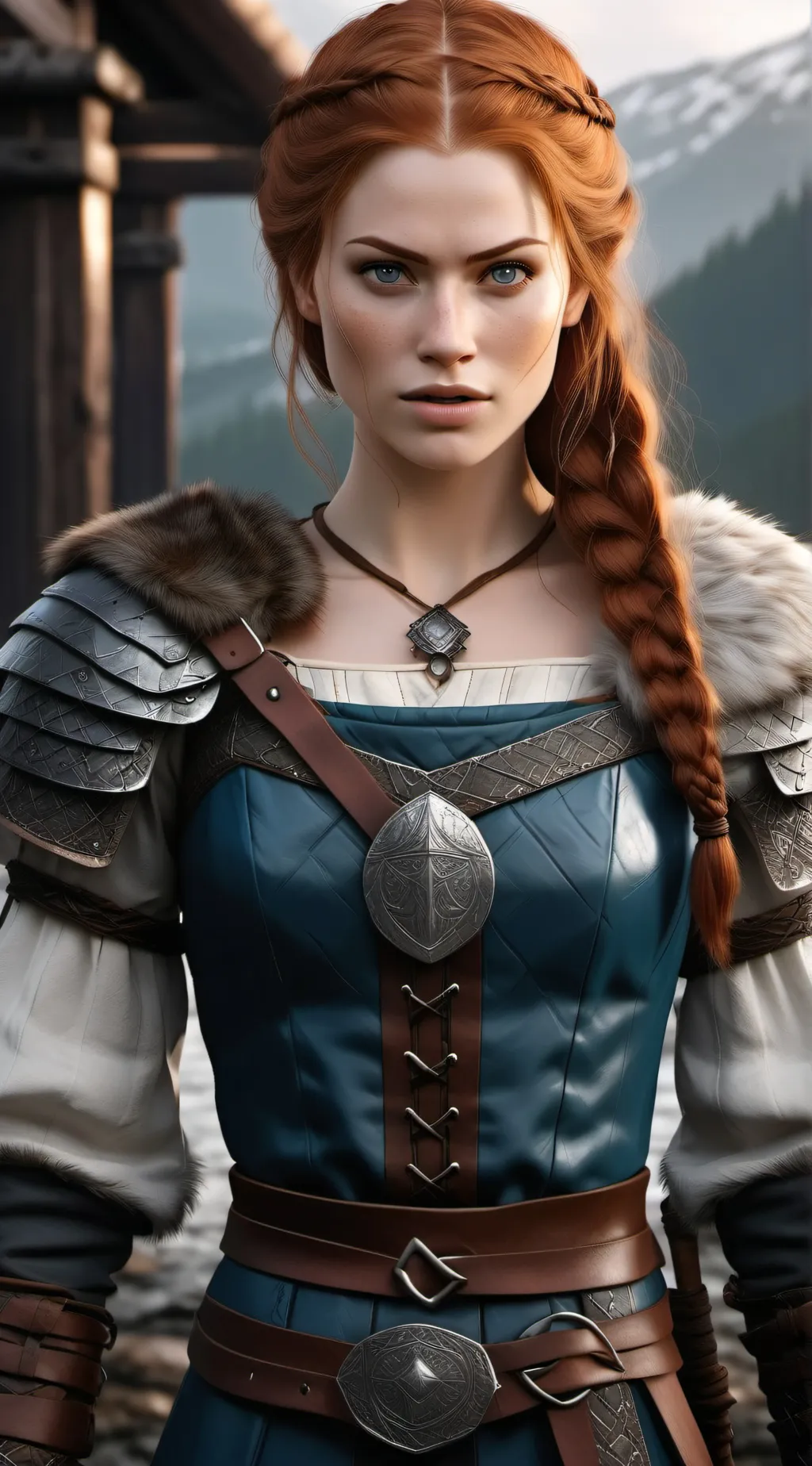 ai character: Astrid Bjornsdottr background