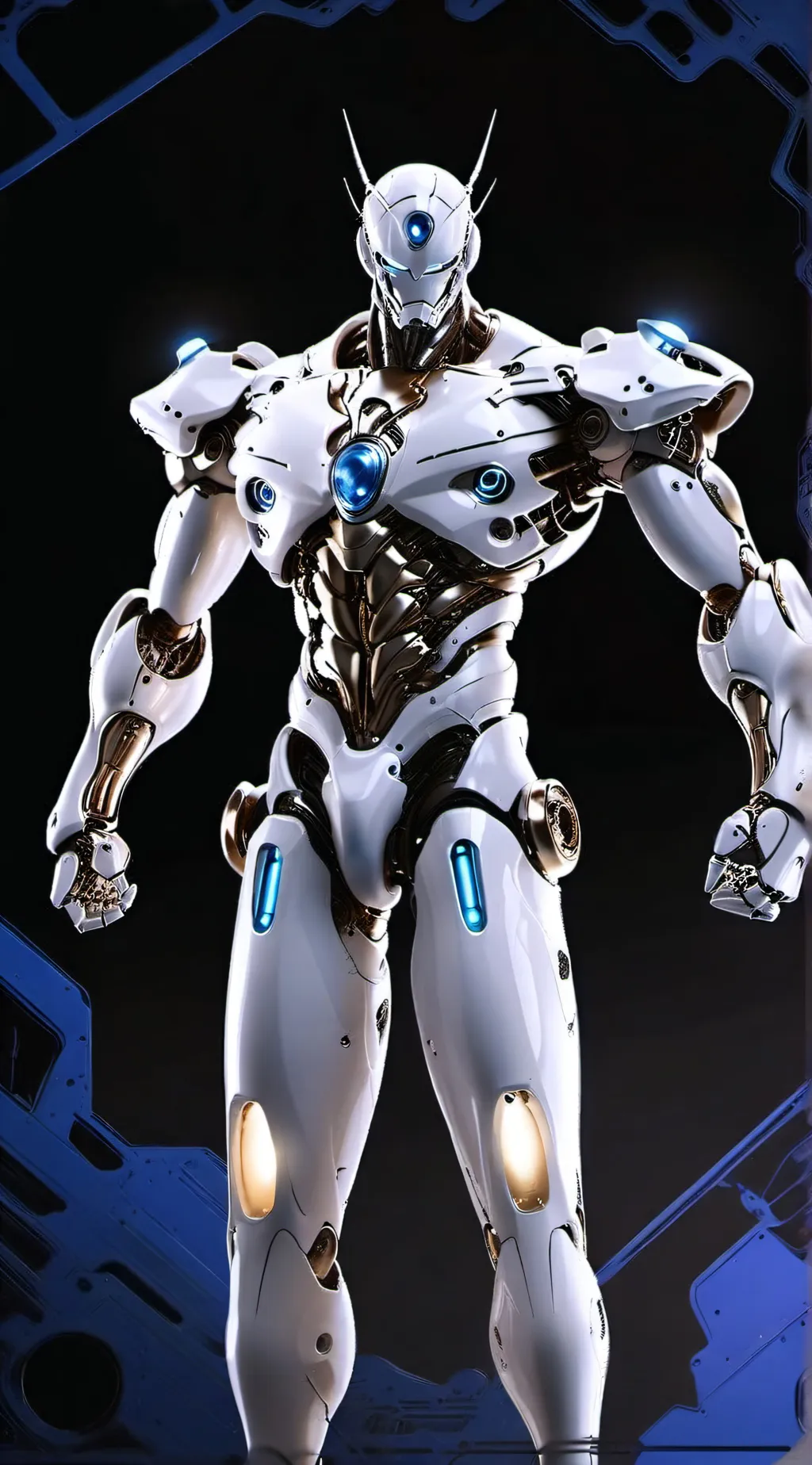 ai character: The Cyber Lord background