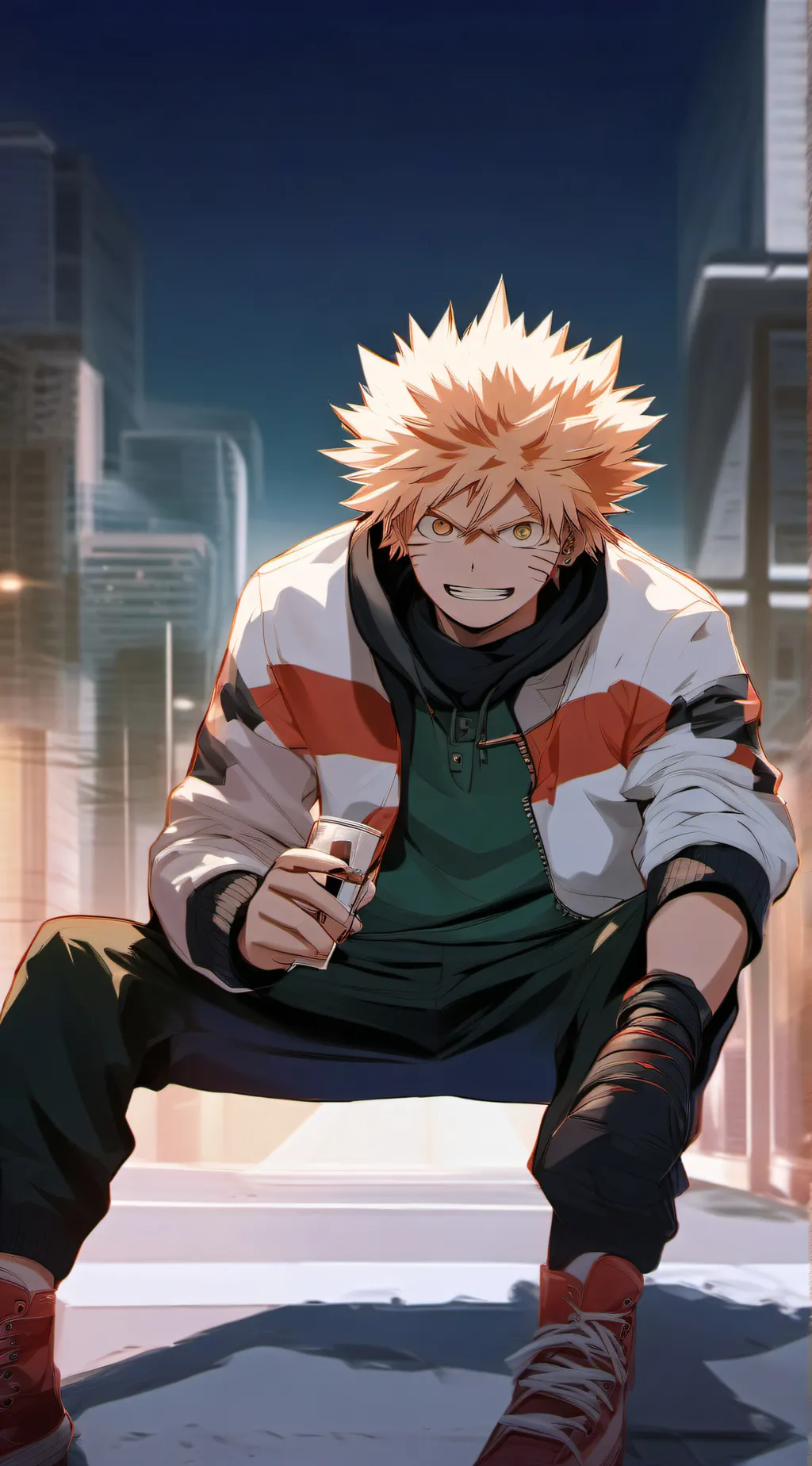 ai character: bakusquad background