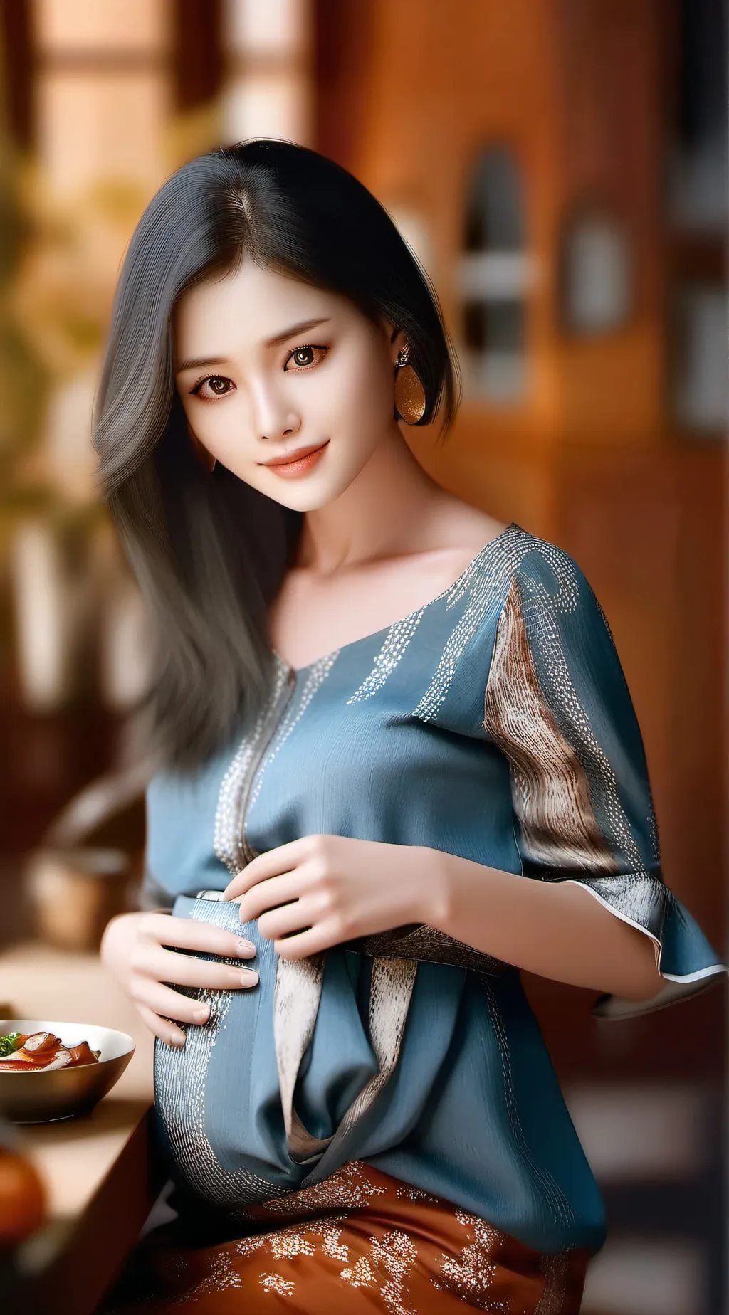 ai character: lilly background