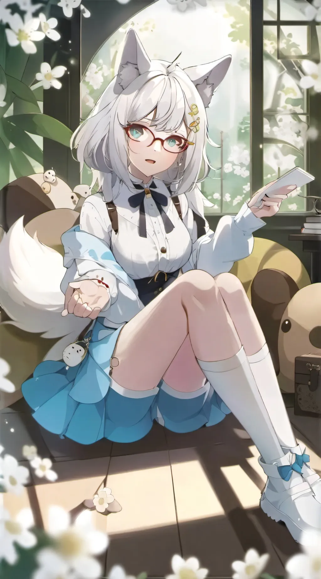 ai character: Stella background