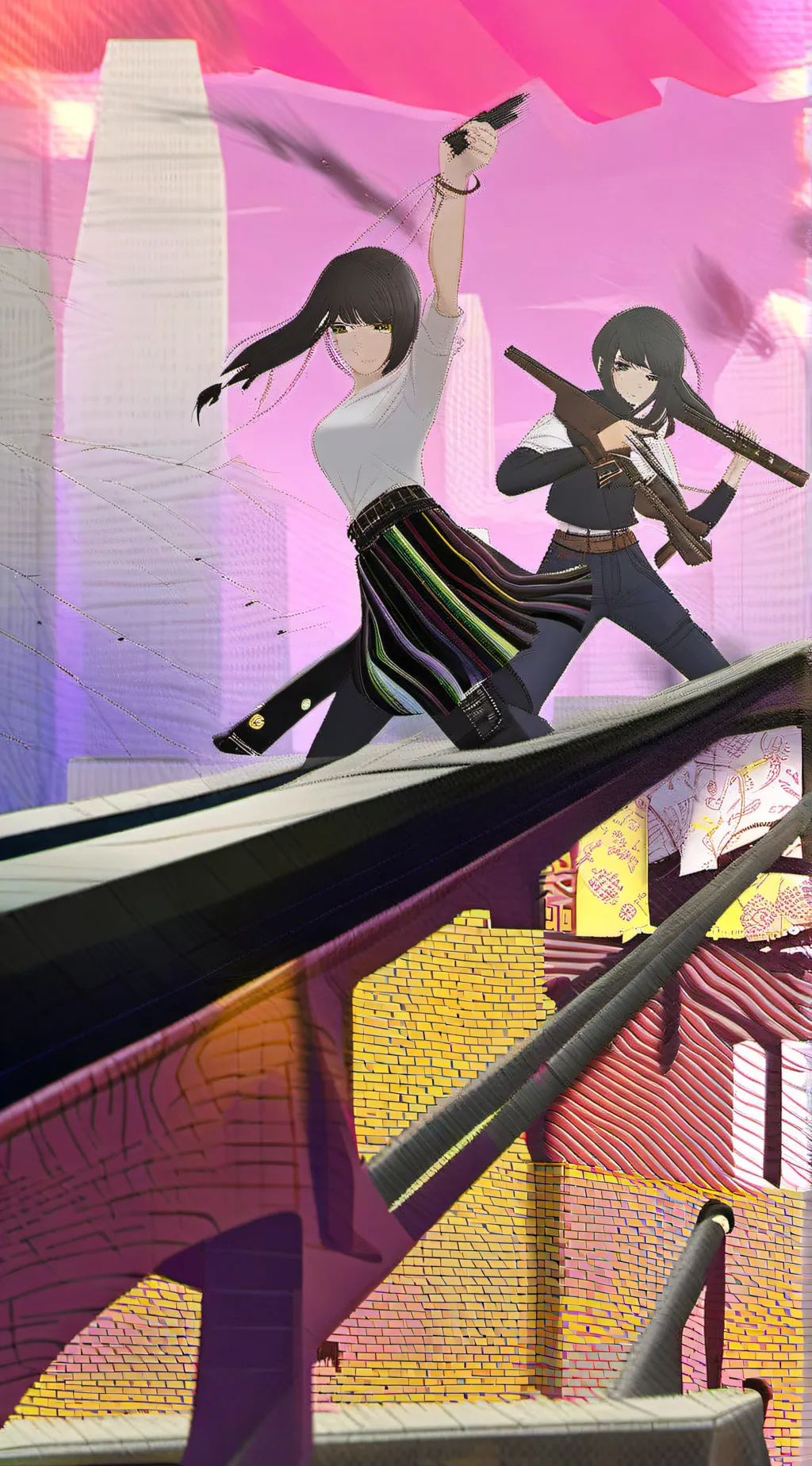 ai character: Assassin Girls background