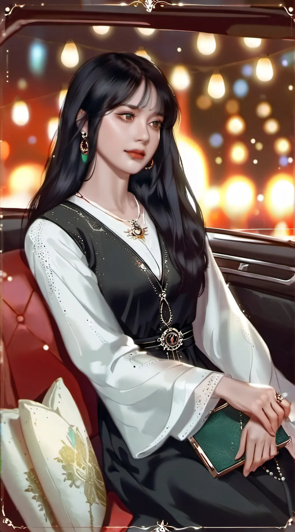 ai character: Lily ￼ background