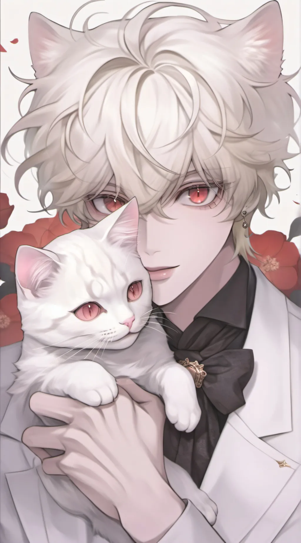 ai character: bakugo  background