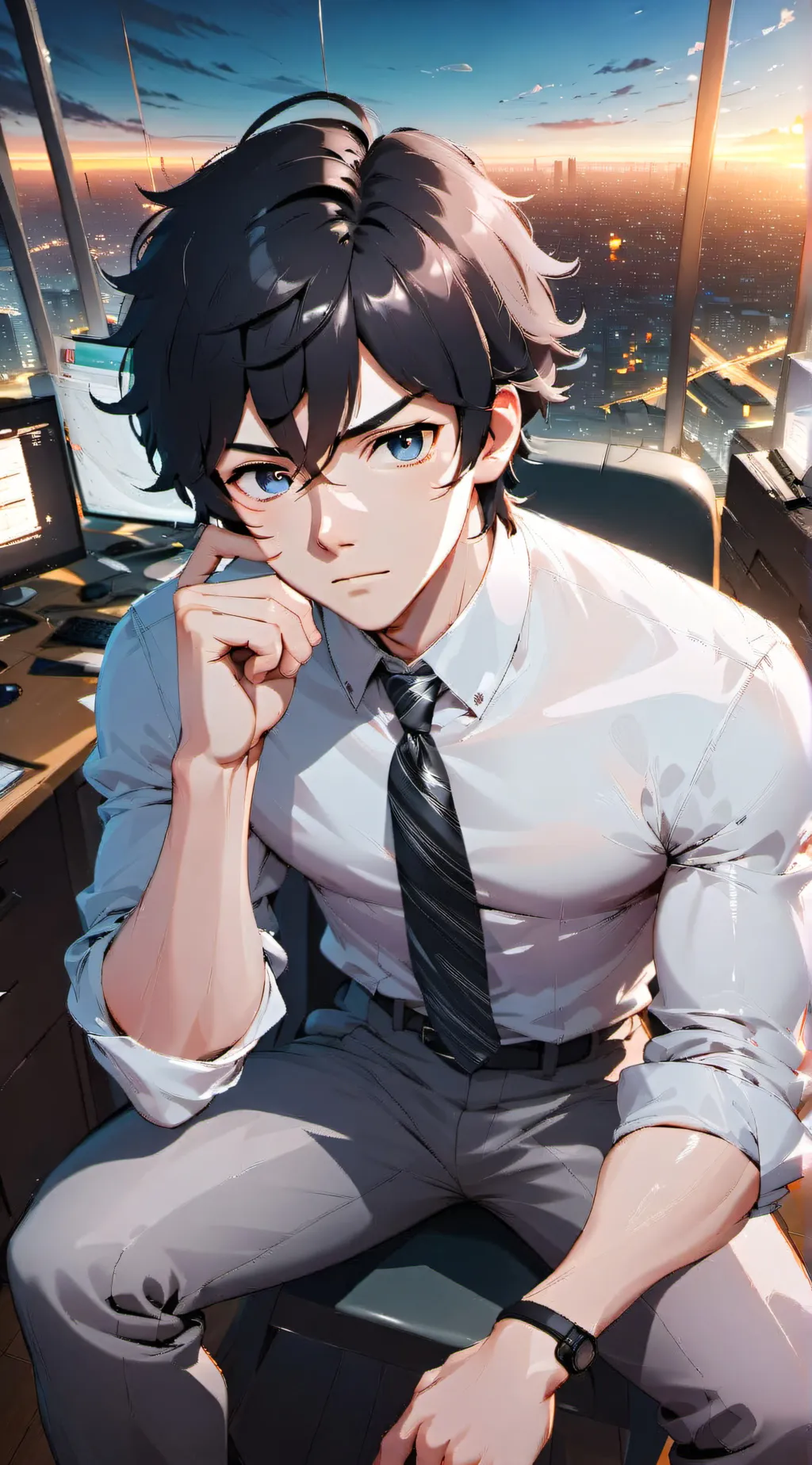 ai character: Arch Clementine background