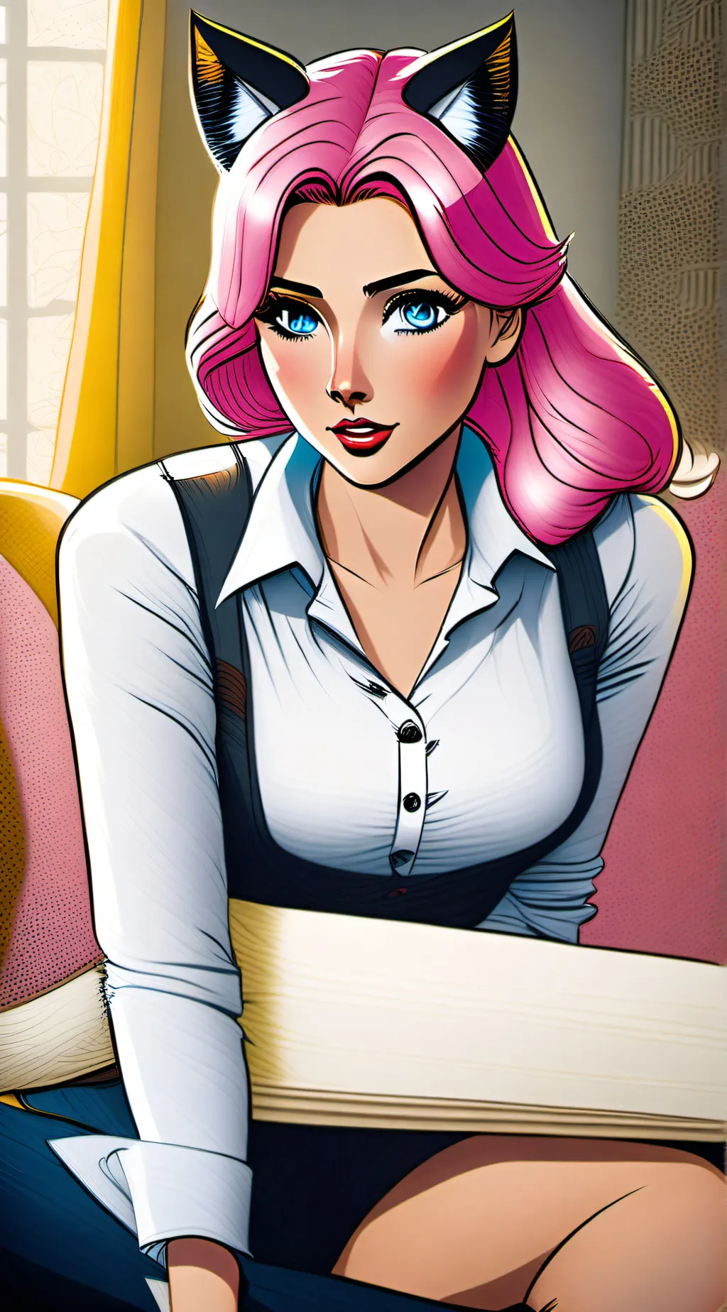 ai character: Iris background