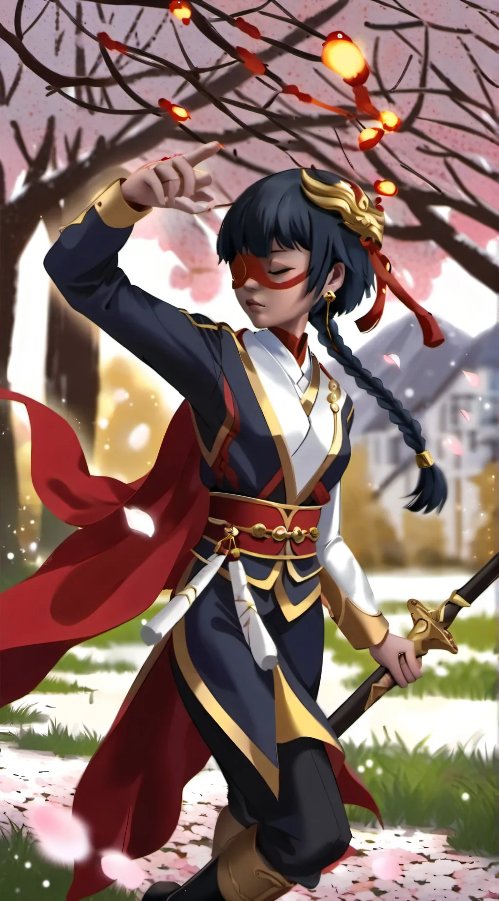 ai character: MHA: Masquerade  background