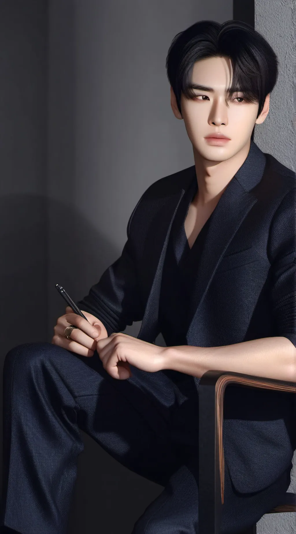 ai character: Harvey Hernandez  background